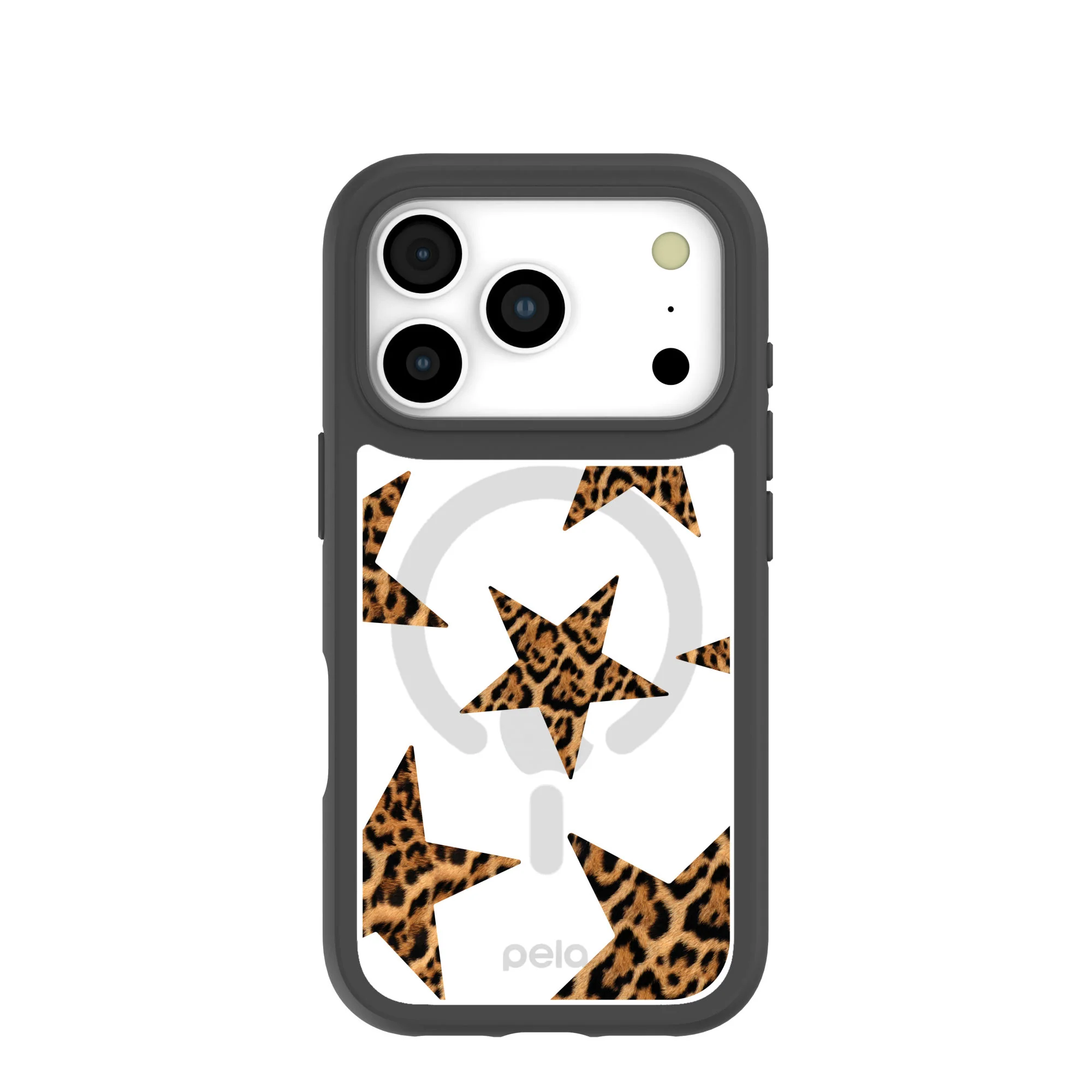 Clear Jaguar Stars iPhone 17 Pro Case With Noir Ridge (MagSafe included)