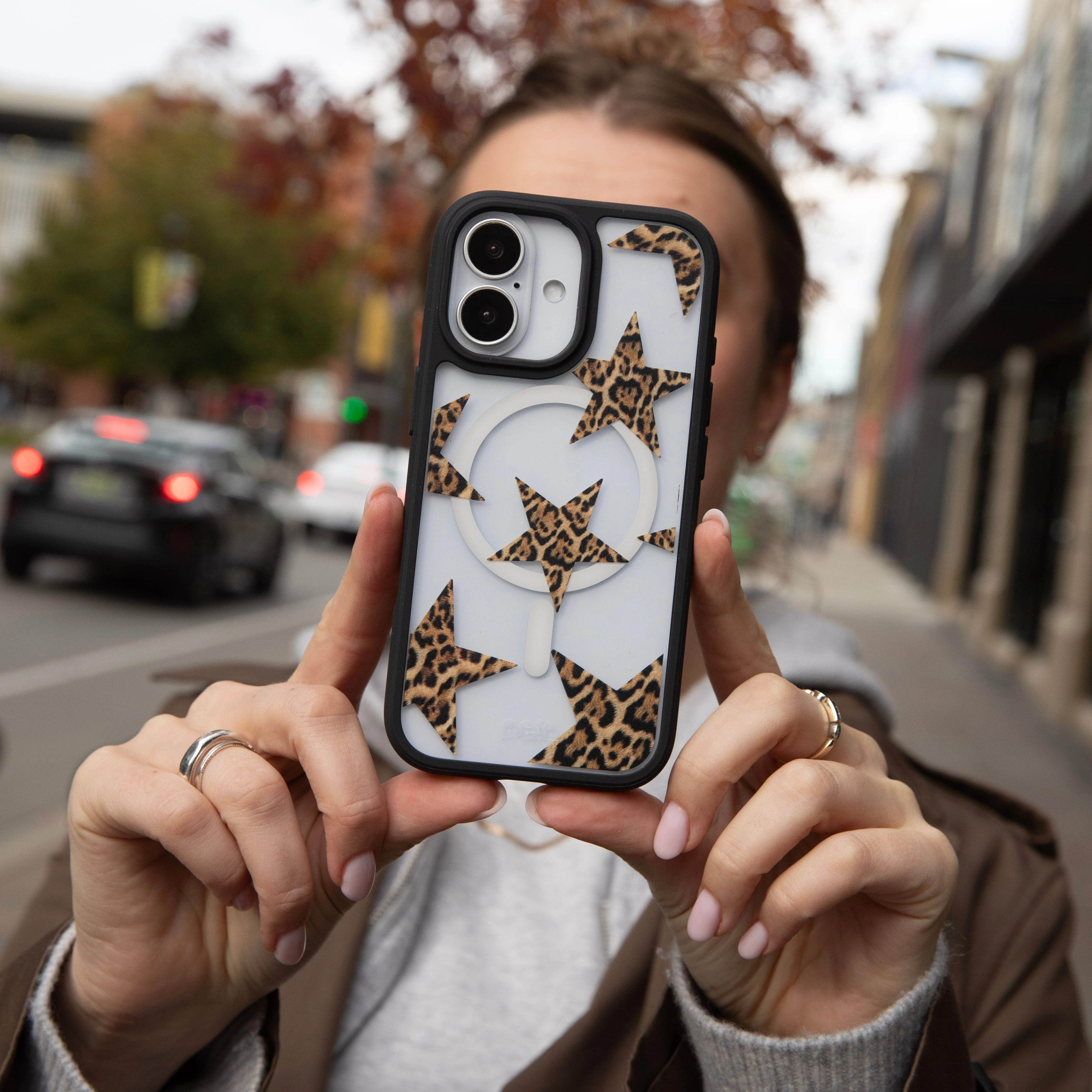 Clear Jaguar Stars iPhone 17 Pro Max Case With Noir Ridge (MagSafe included) - Image 2