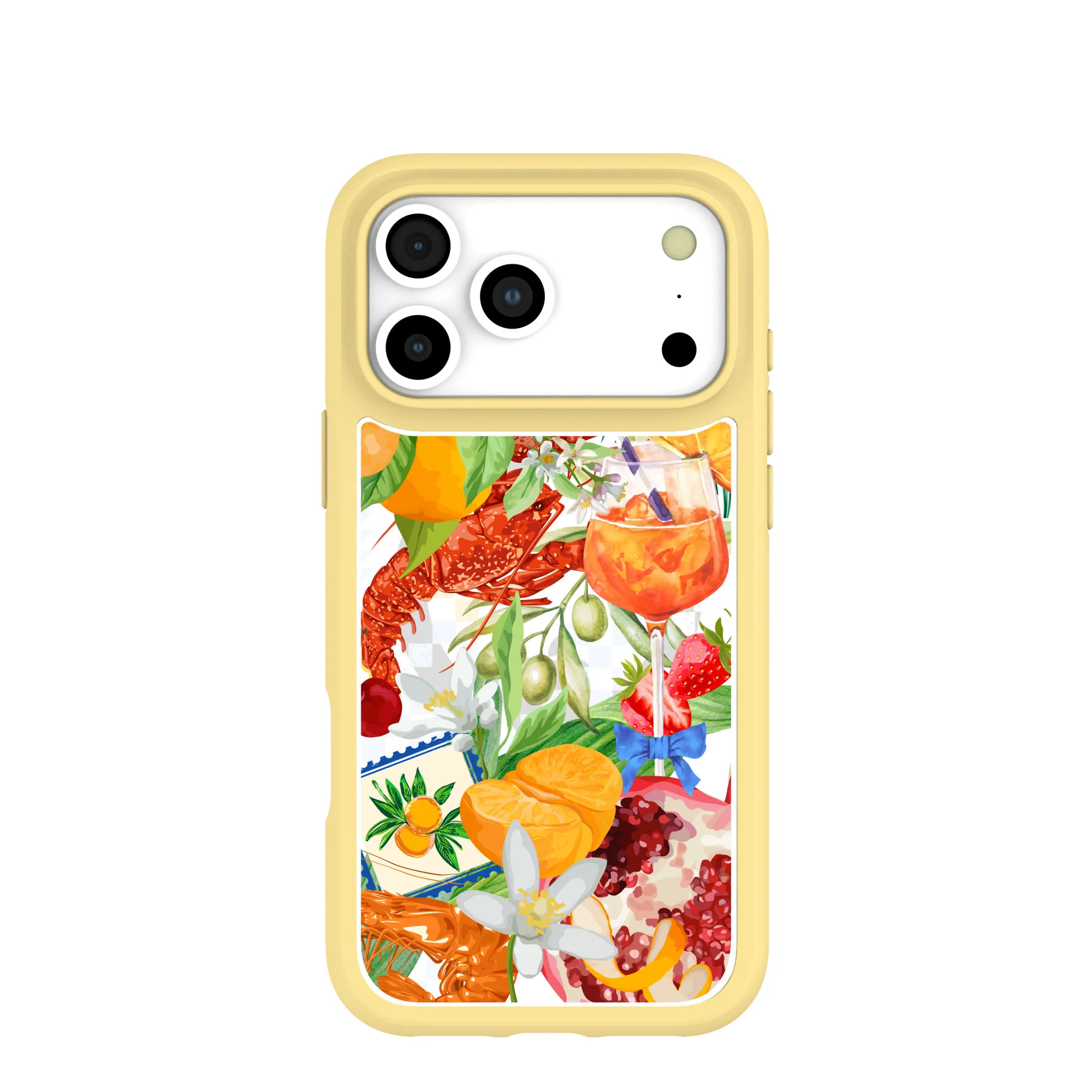 Clear Mediterranean Summers iPhone 17 Pro Max Case With Sunbeam Ridge (MagSafe included)