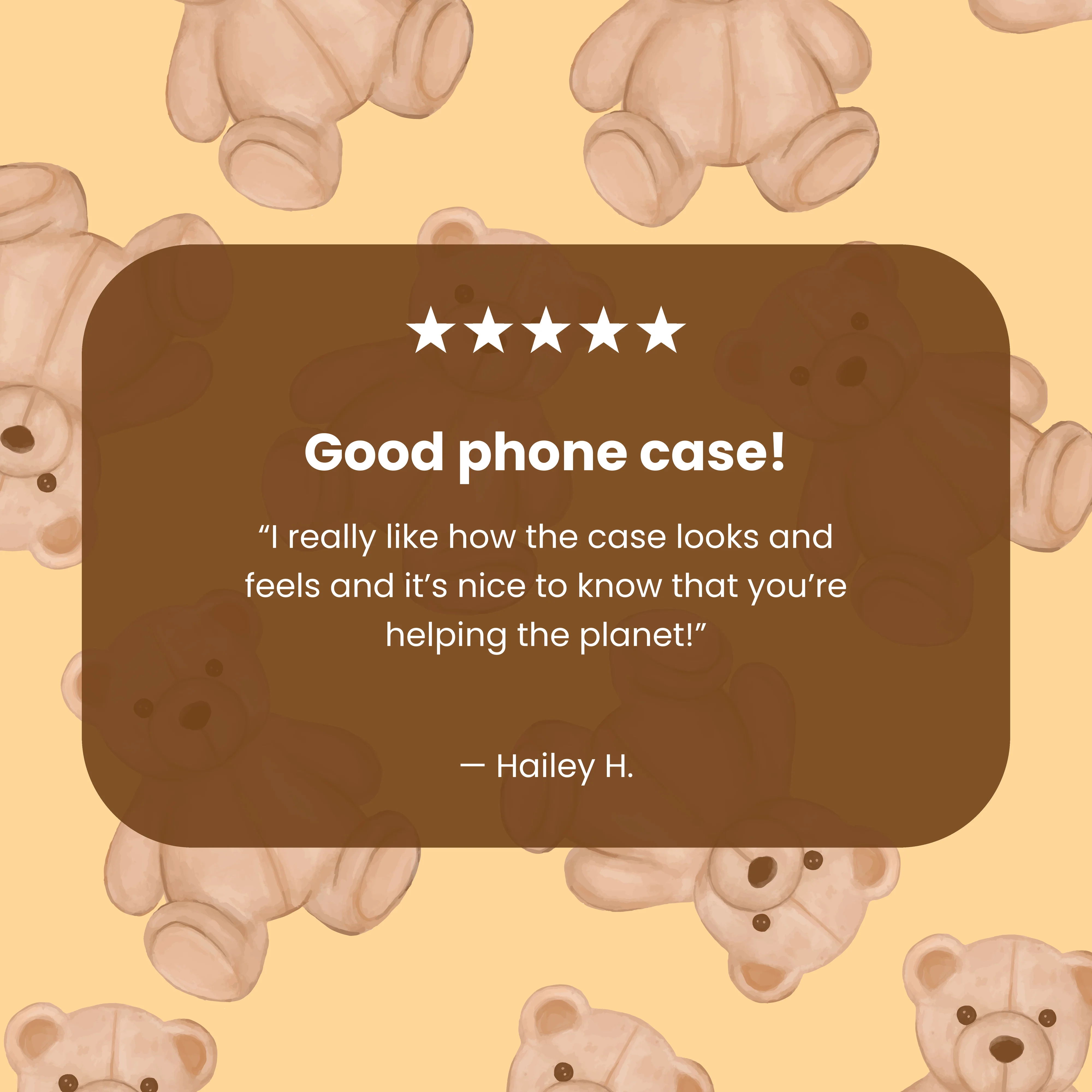 Clear Teddy Love iPhone 17 Pro Case With Sunbeam Ridge (MagSafe included) - Image 4