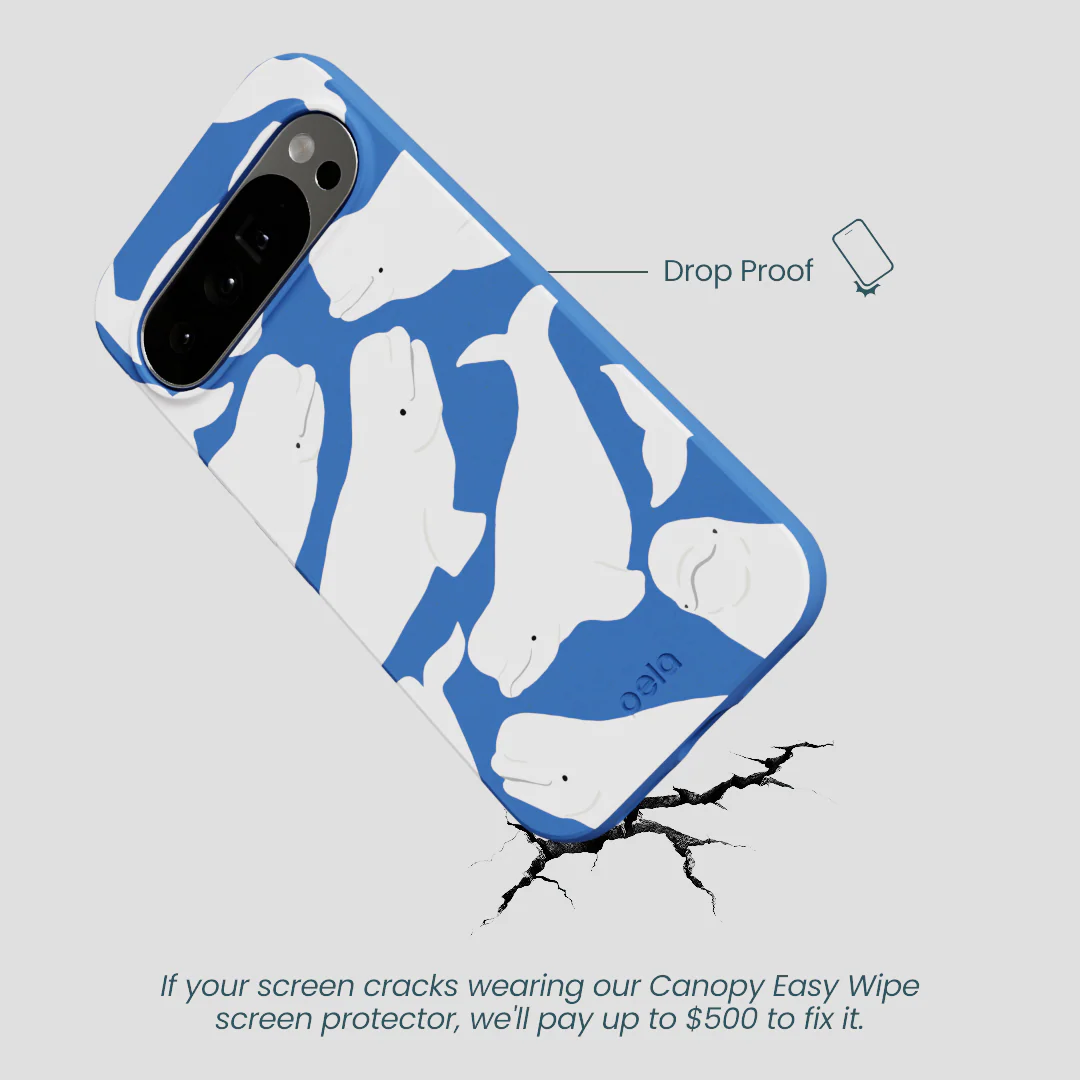 Electric Blue Belugas Google Pixel 10 Pro XL Case - Image 5