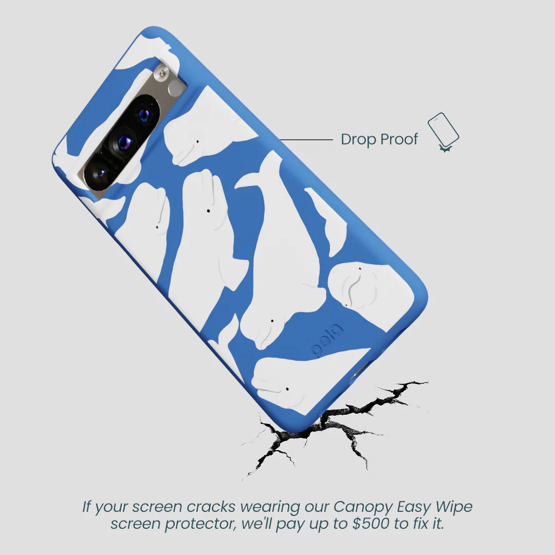 Electric Blue Belugas Google Pixel 8 Pro Case - Image 5