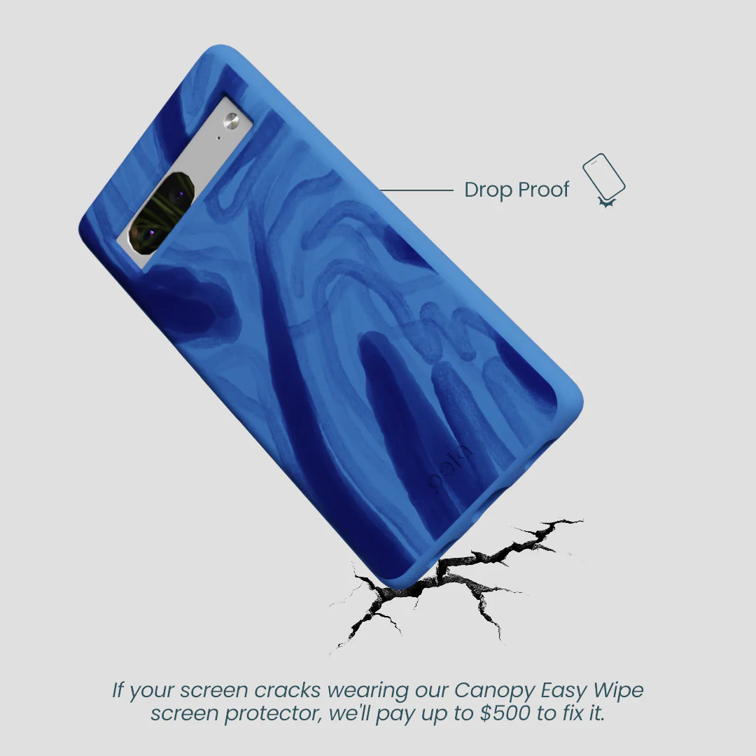 Electric Blue Blue Study Google Pixel 7 Case - Image 5