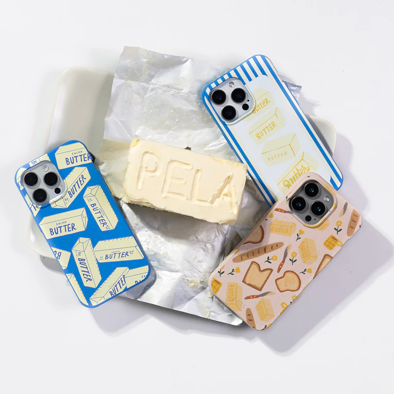Electric Blue Butter Love iPhone 12 Mini Case - Image 12