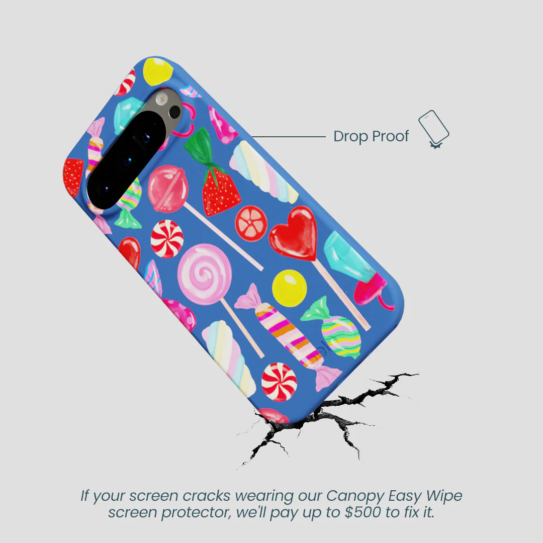 Electric Blue Candy Shop Google Pixel 9/9 Pro Case - Image 5
