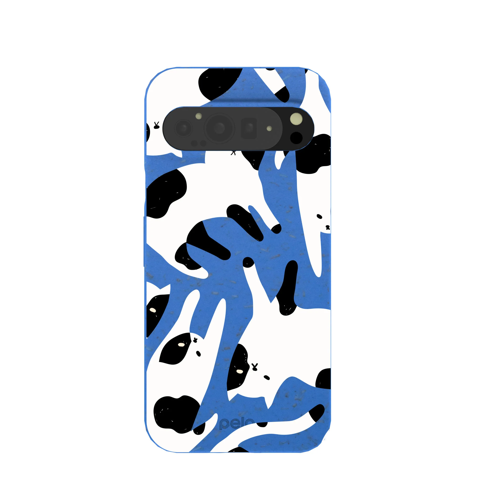 Electric Blue Cat Cow Google Pixel 9 Pro XL Case