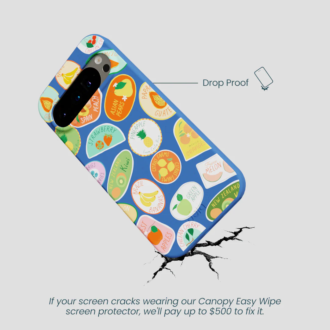 Electric Blue Frutti Club Google Pixel 9/9 Pro Case - Image 5