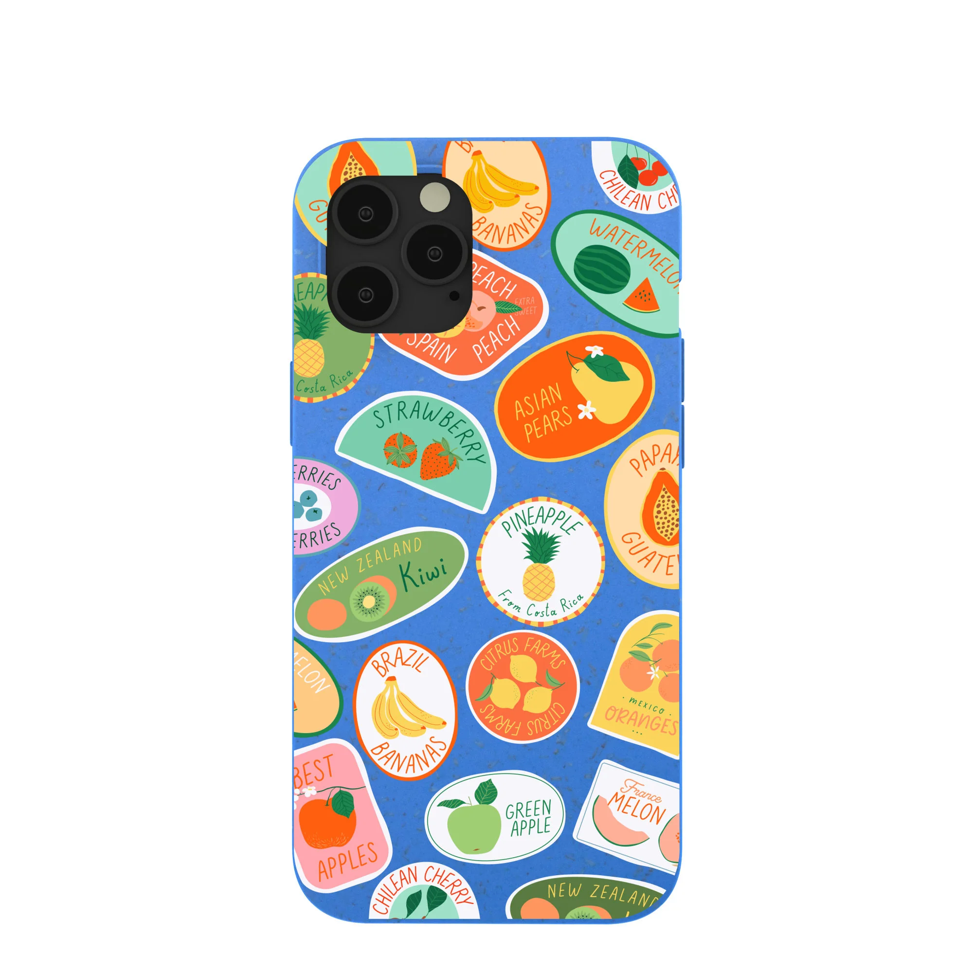 Electric Blue Frutti Club iPhone 12 Pro Max Case