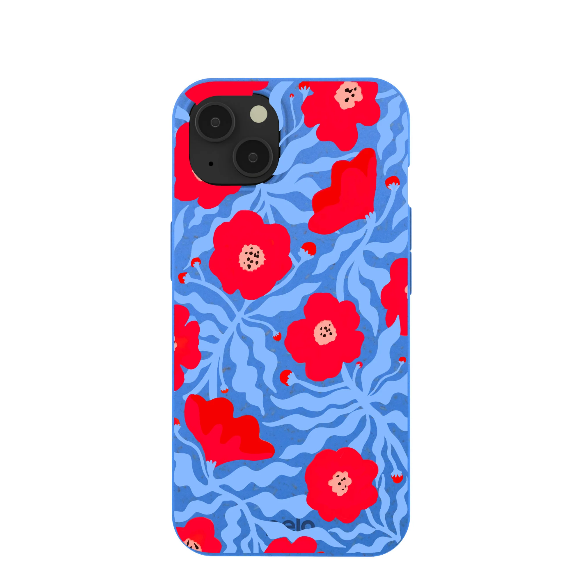 Electric Blue Indigo Ember iPhone 13 Case