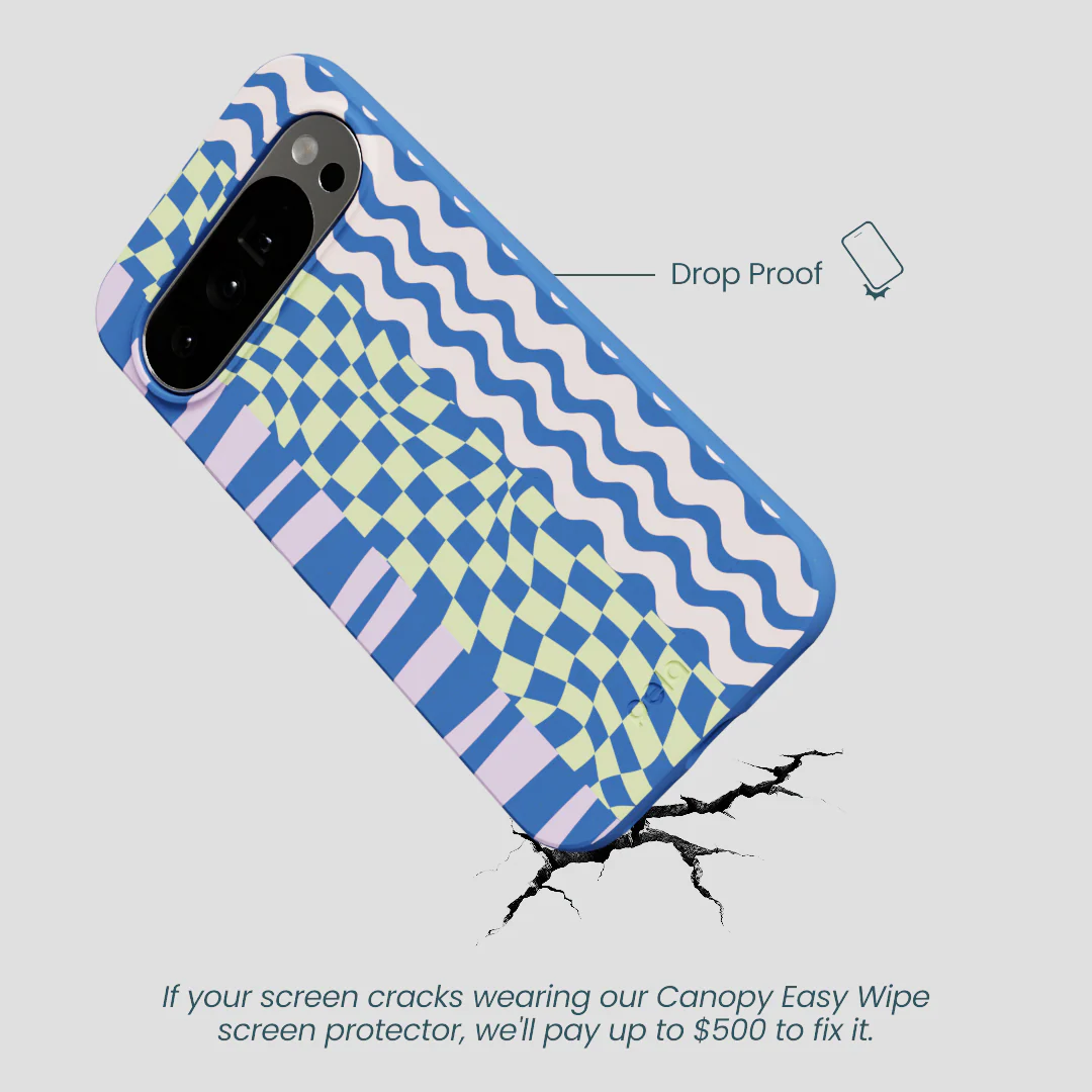 Electric Blue Mixed Up Google Pixel 10 Pro XL Case - Image 5