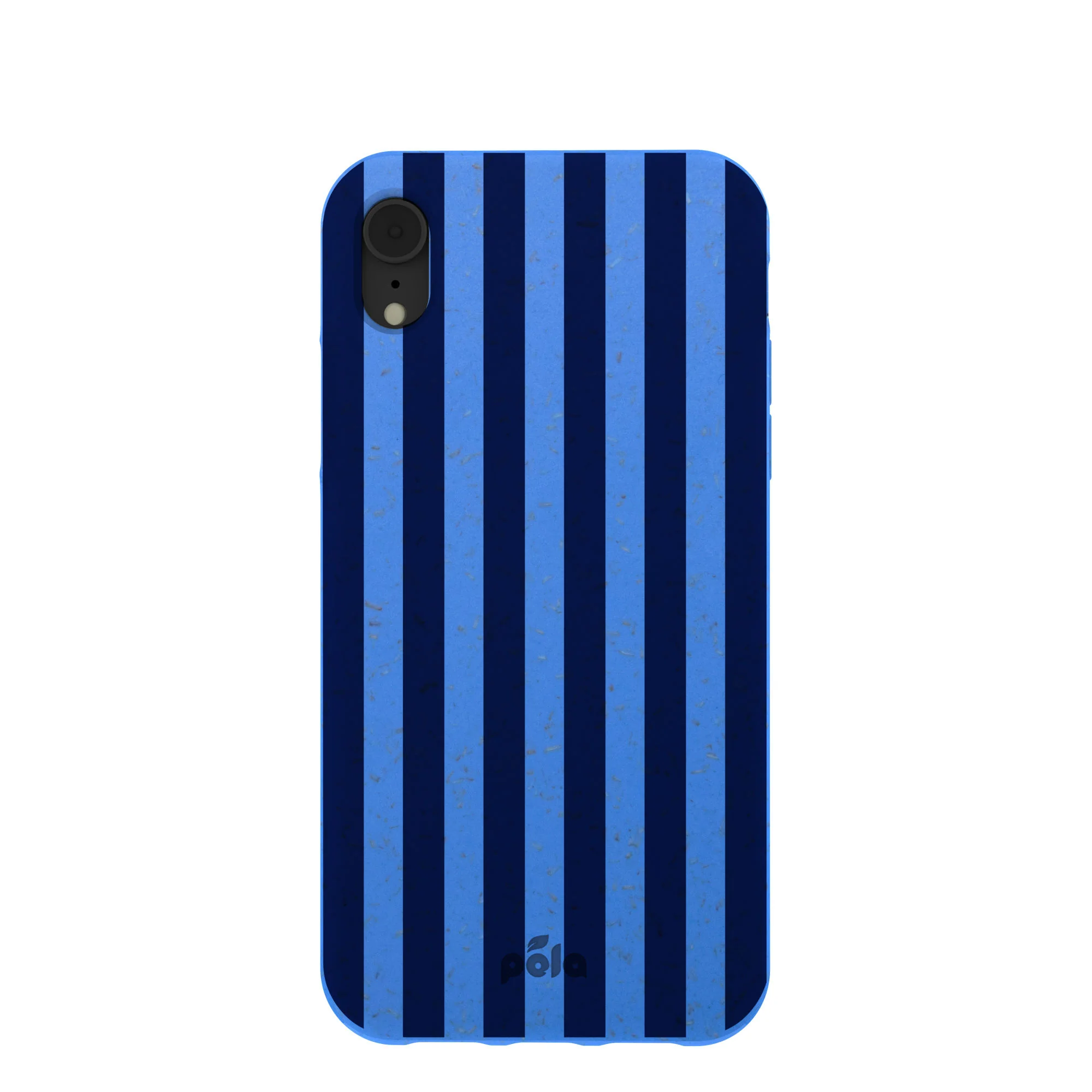 Electric Blue Sapphire Stripes iPhone XR Case