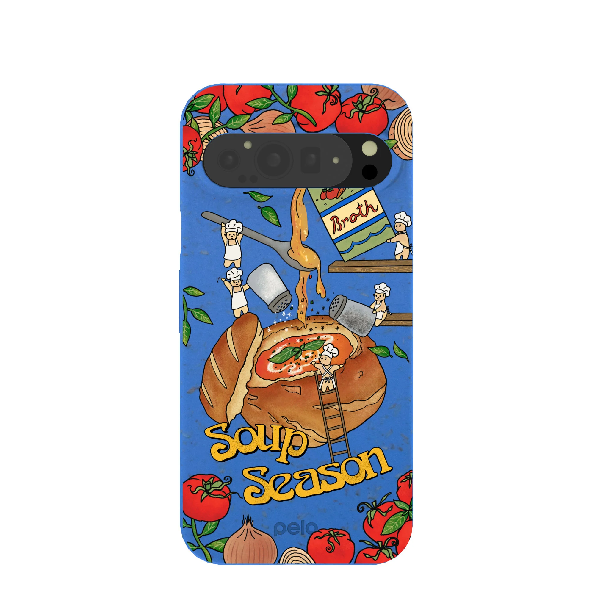 Electric Blue Soup Season Google Pixel 9 Pro XL Case