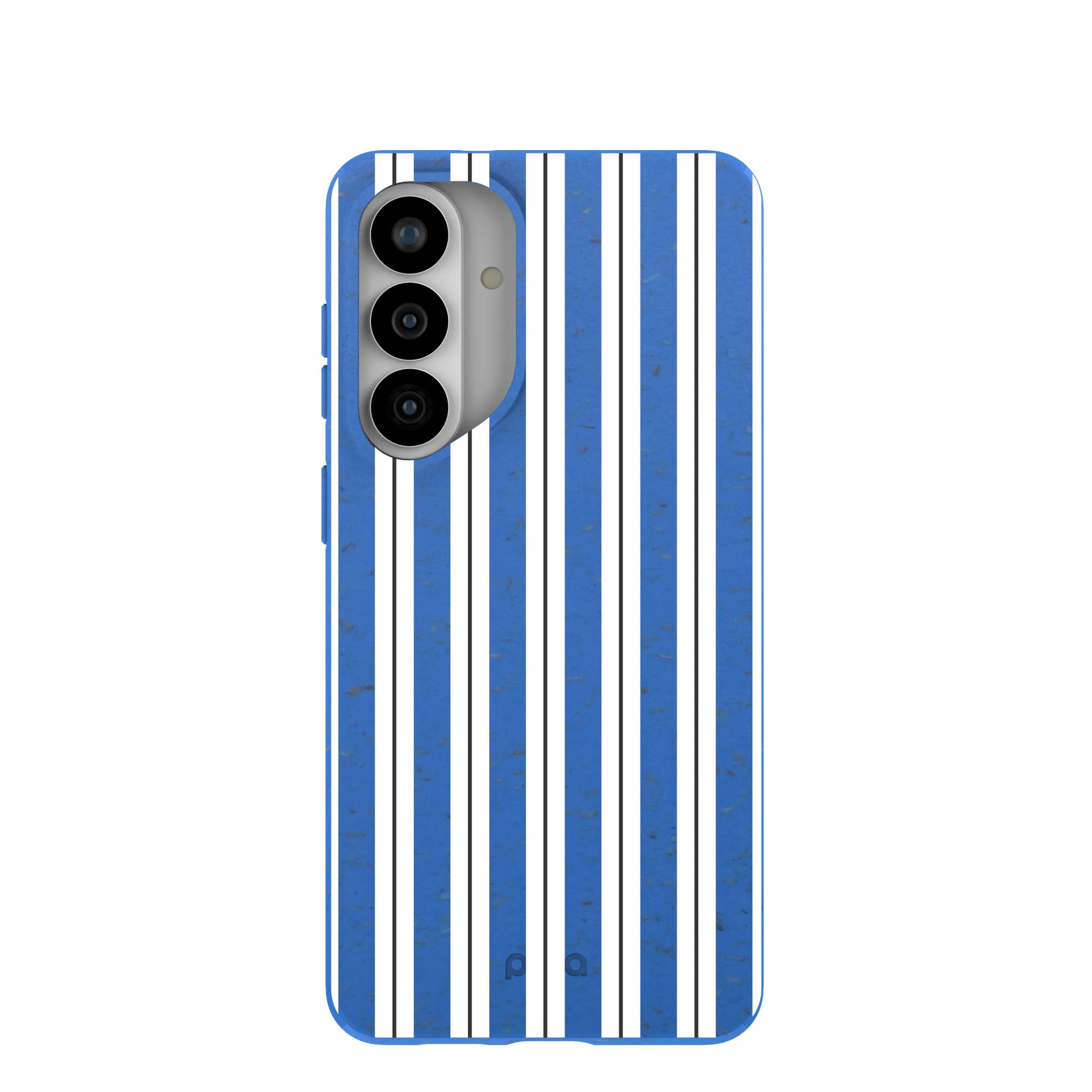 Electric Blue Striped Shirt Samsung Galaxy S26+(Plus) Case