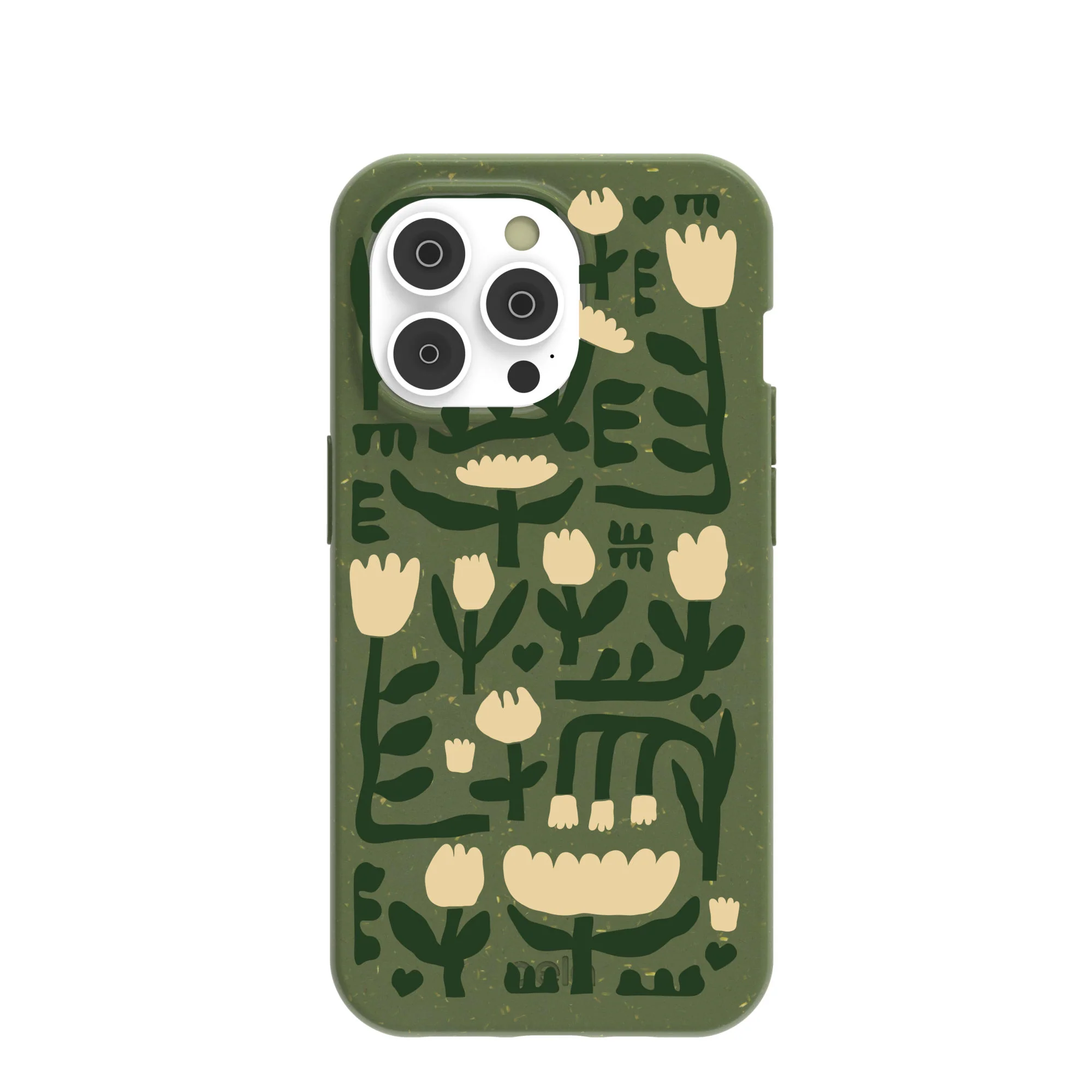 Forest Floor Abstract Tulips iPhone 14 Pro Case