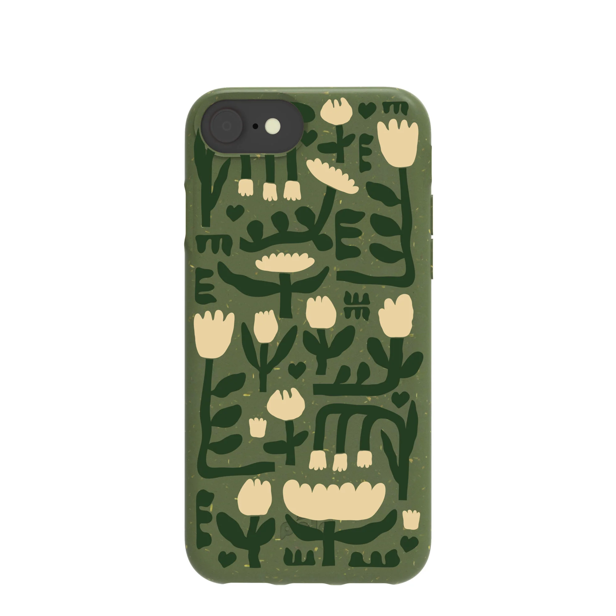 Forest Floor Abstract Tulips iPhone 6/6s/7/8/SE Case