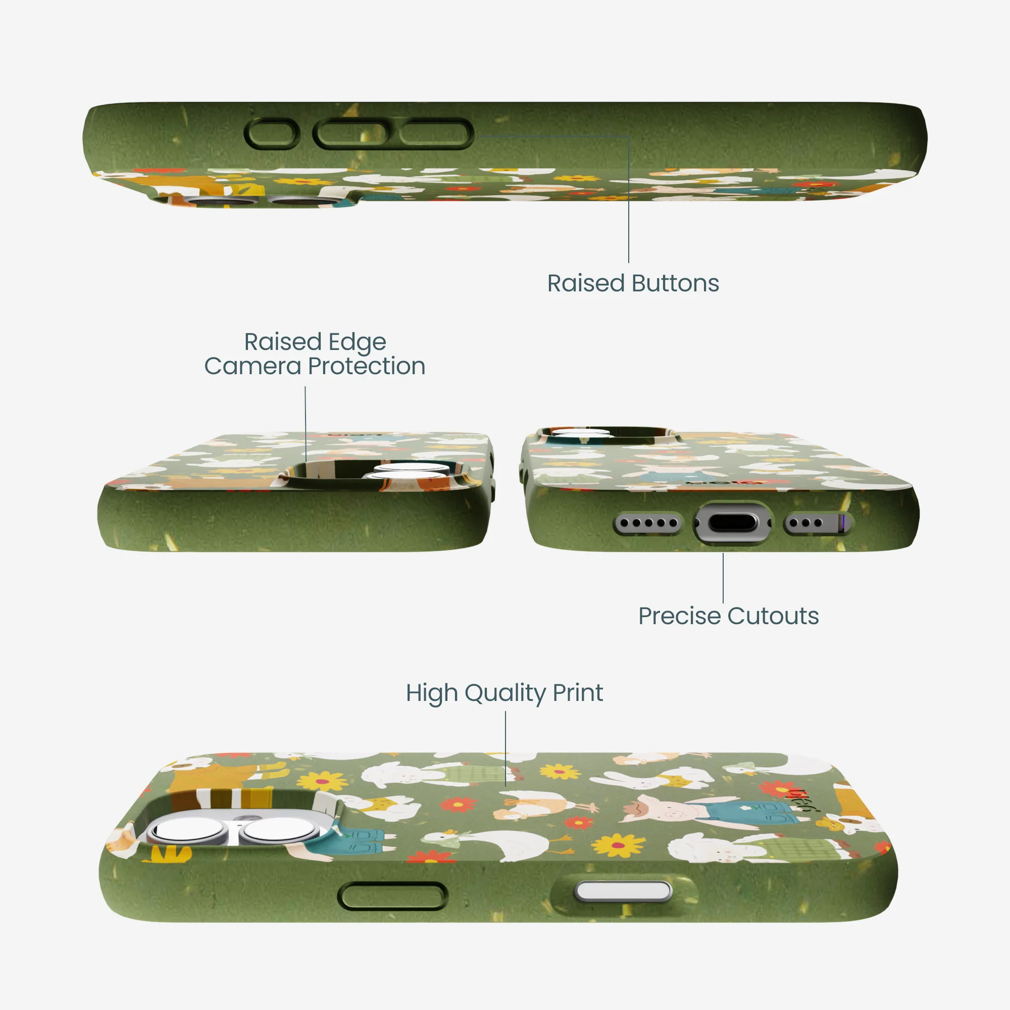 Forest Floor Barn Besties iPhone 17 Case - Image 3