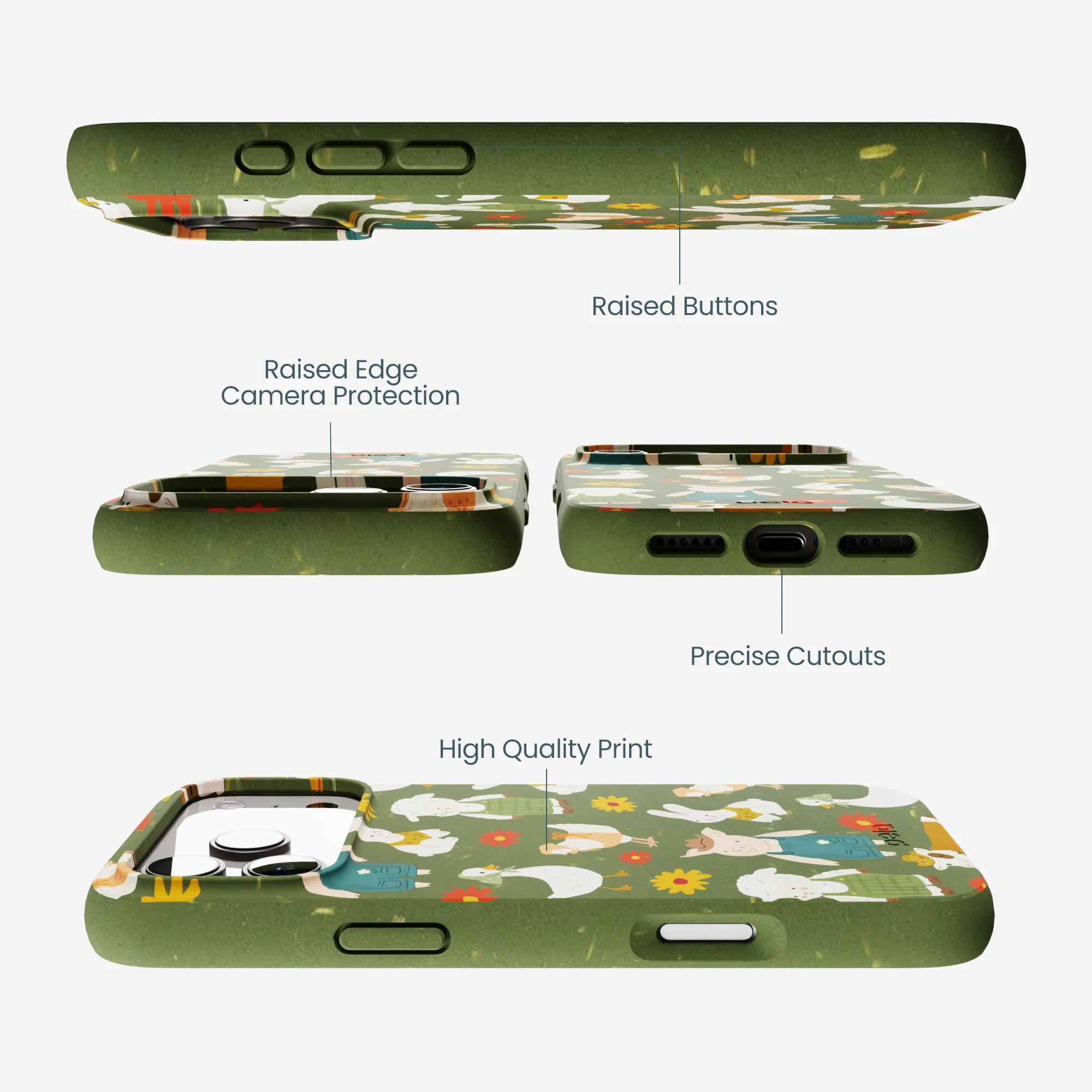 Forest Floor Barn Besties iPhone 17 Pro Max Case - Image 3