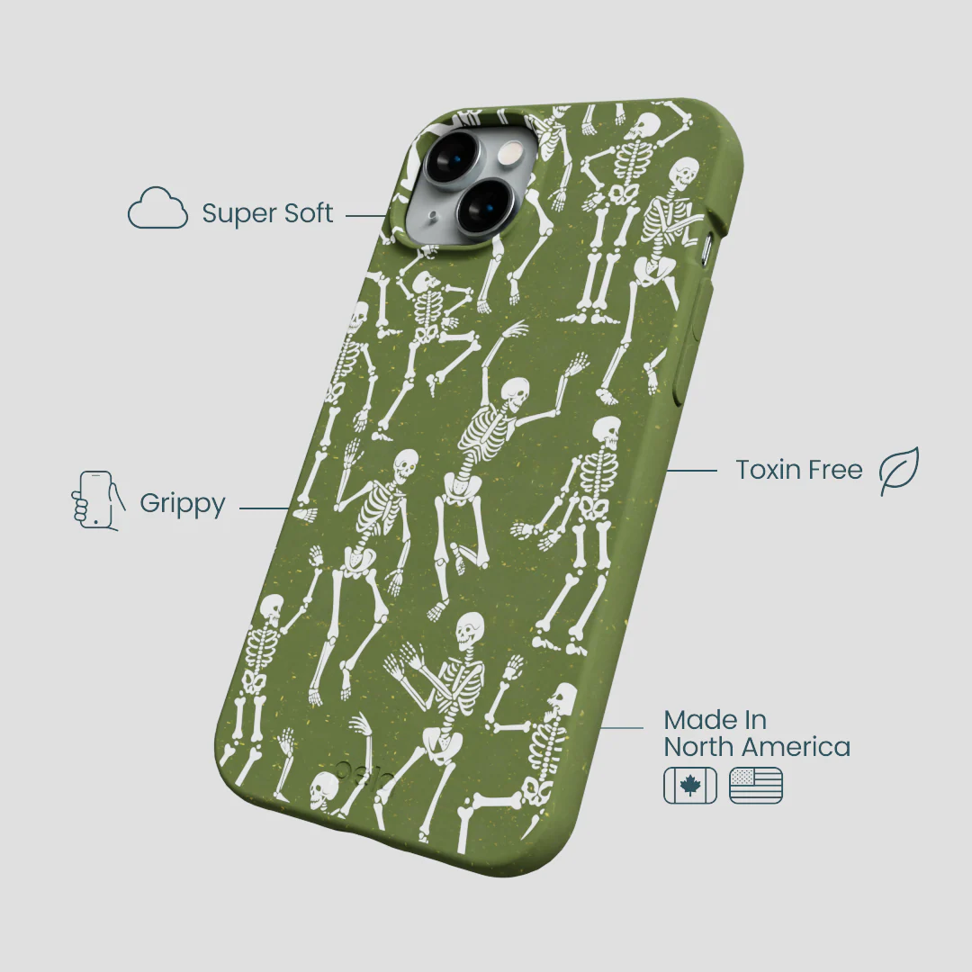 Forest Floor Boogie Bones iPhone 14 Plus Case - Image 4