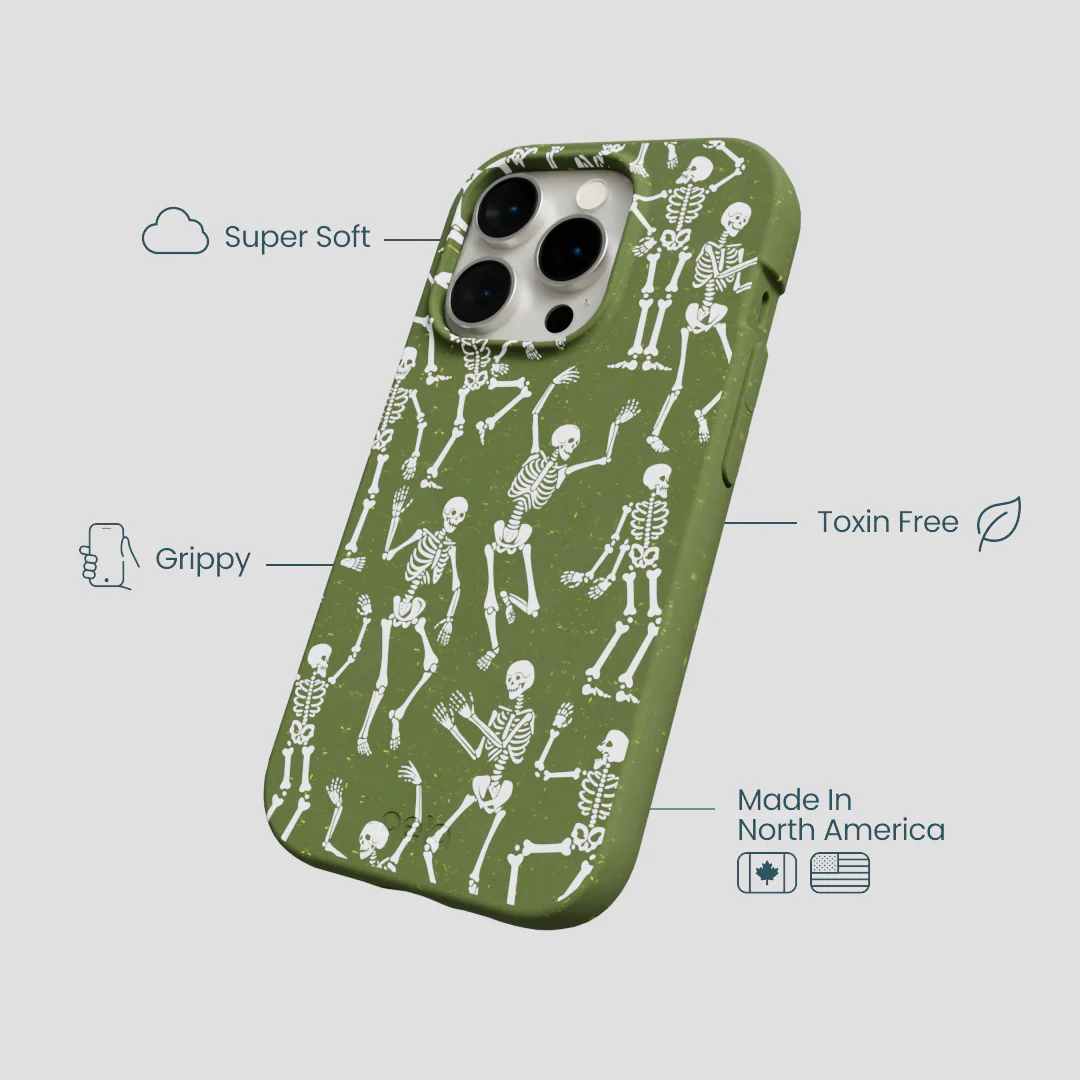 Forest Floor Boogie Bones iPhone 14 Pro Case - Image 4