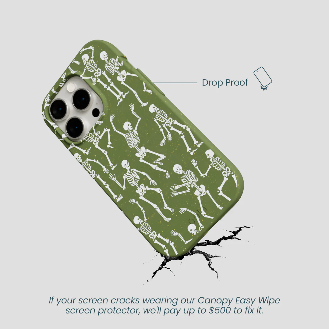Forest Floor Boogie Bones iPhone 14 Pro Case - Image 5