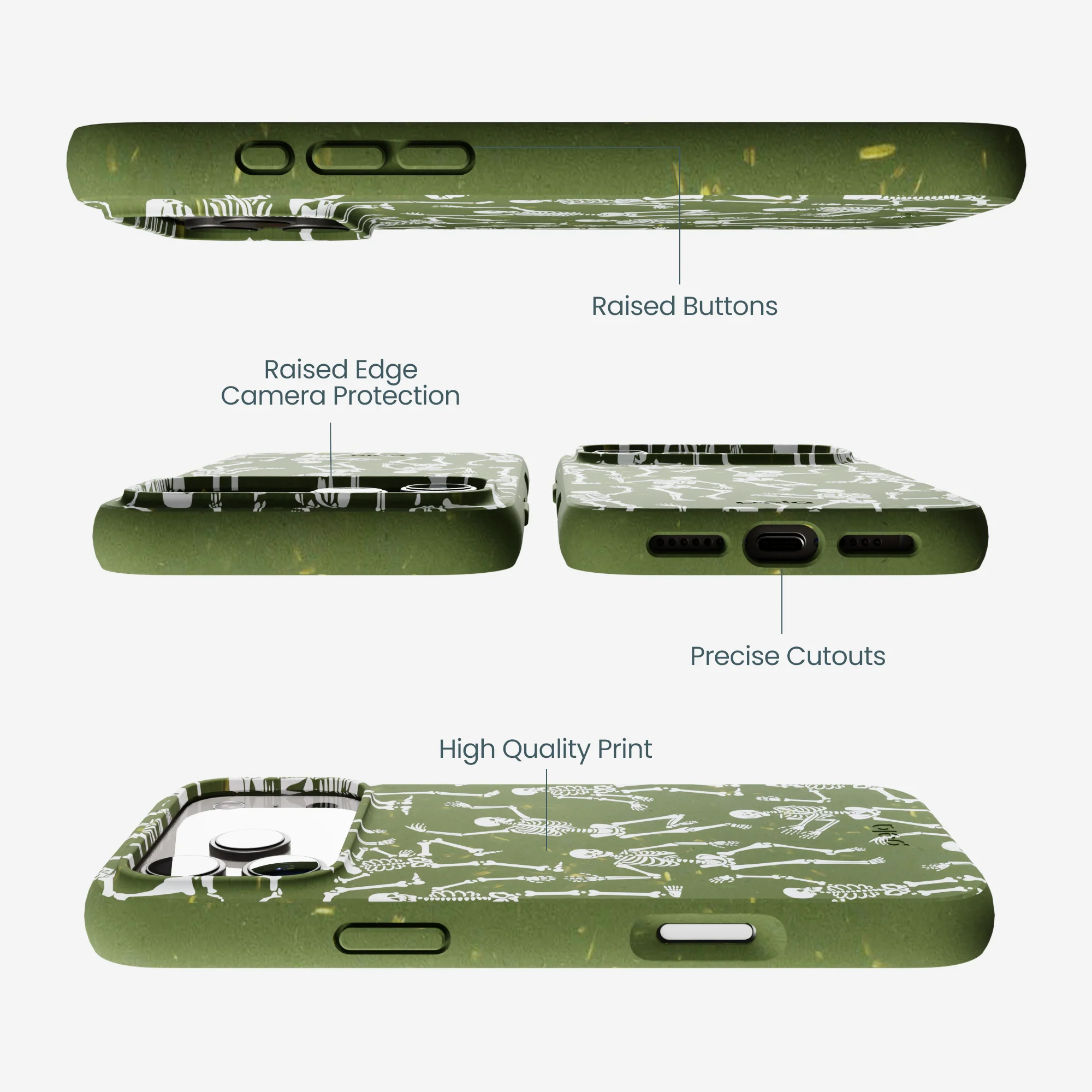 Forest Floor Boogie Bones iPhone 17 Pro Max Case - Image 3