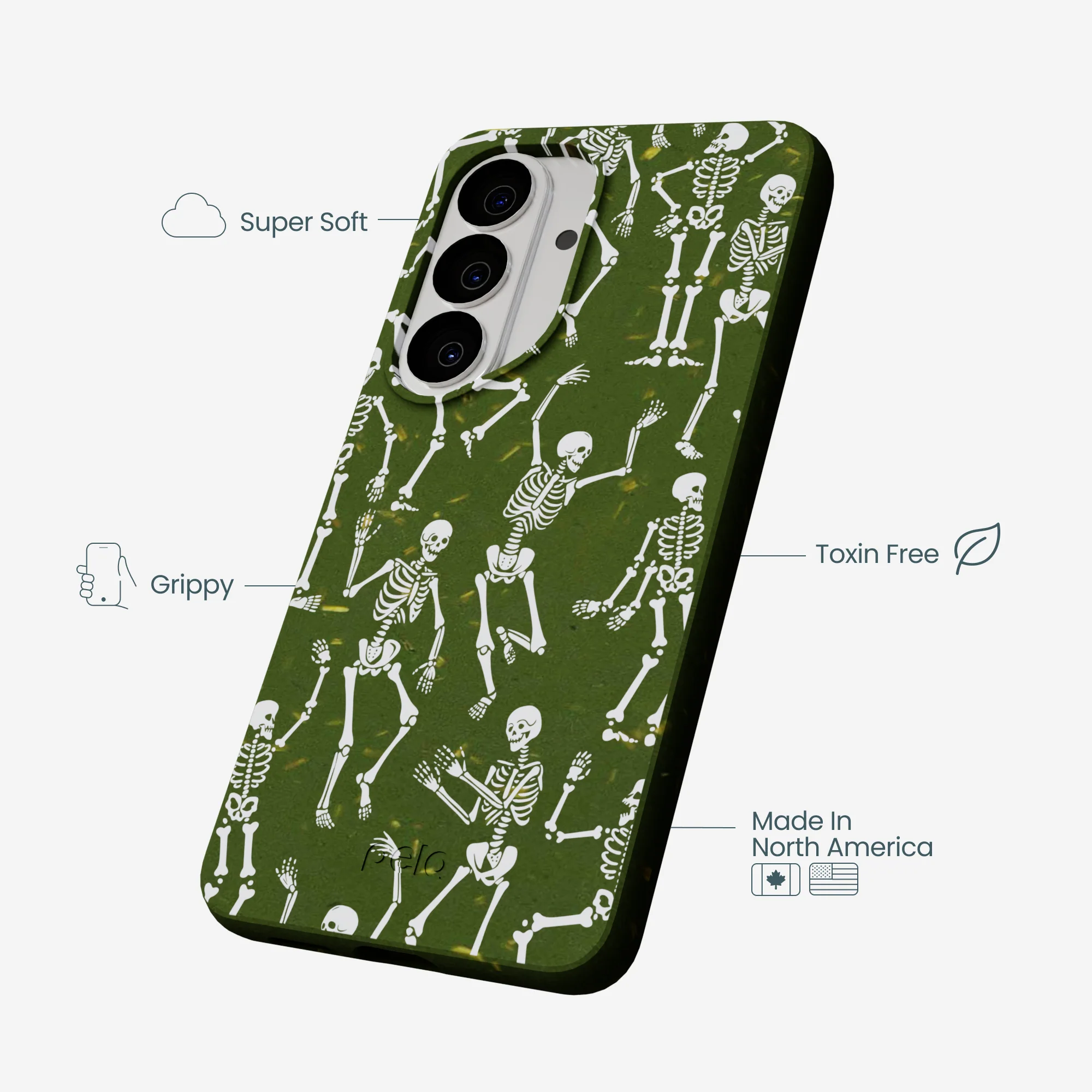 Forest Floor Boogie Bones Samsung Galaxy S26 Case - Image 4