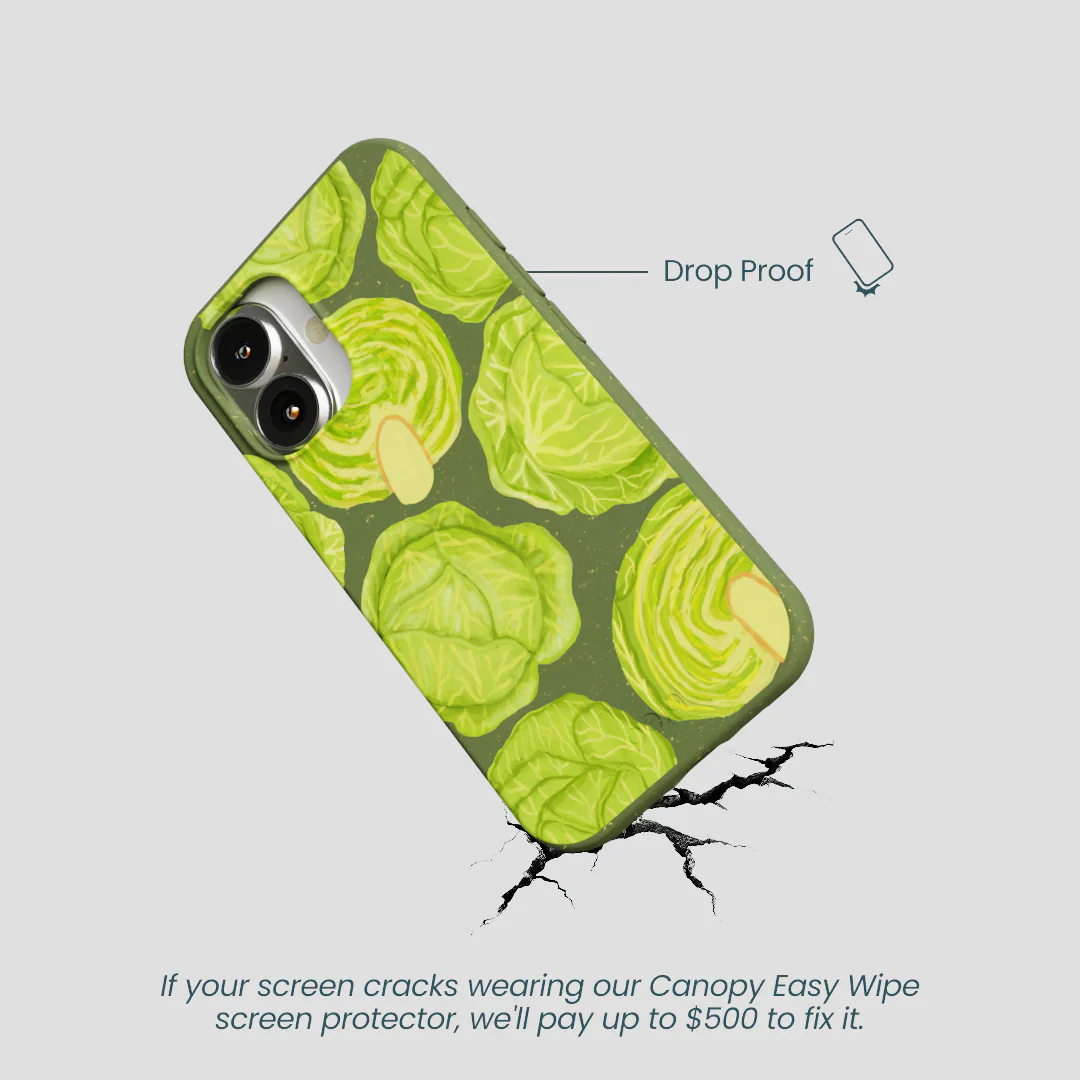 Forest Floor Cabbage Portraits iPhone 16 Case - Image 5