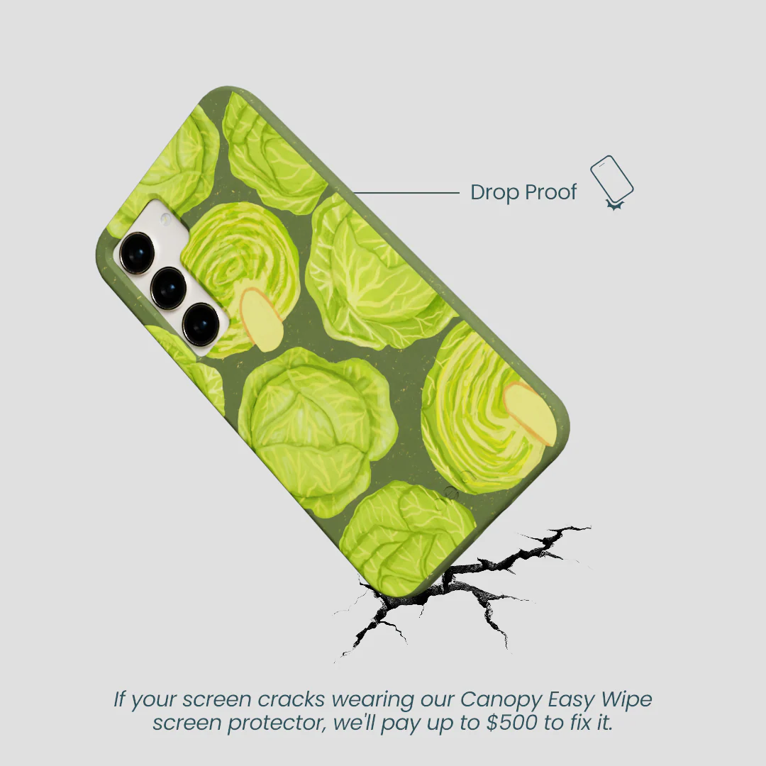 Forest Floor Cabbage Portraits Samsung Galaxy S24 Case - Image 5