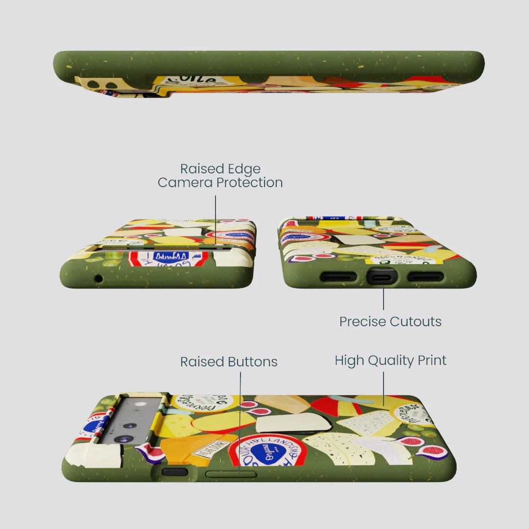 Forest Floor Cheese Spread Google Pixel 6 Case - Image 3