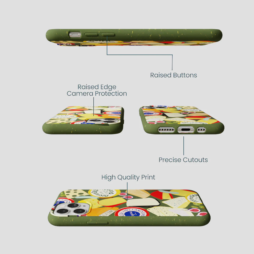 Forest Floor Cheese Spread iPhone 11 Pro Case - Image 3