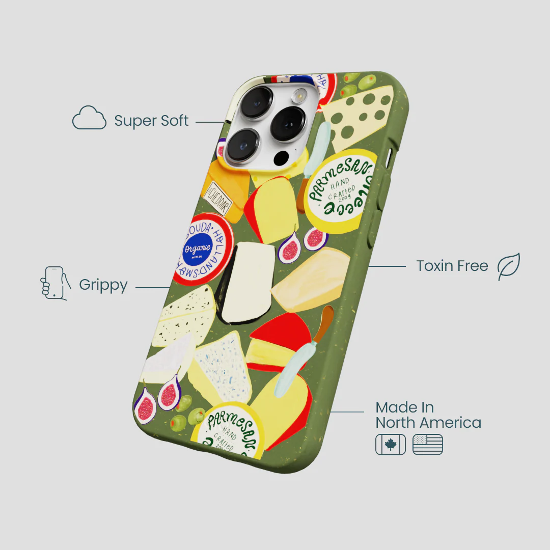 Forest Floor Cheese Spread iPhone 13 Pro Case - Image 4