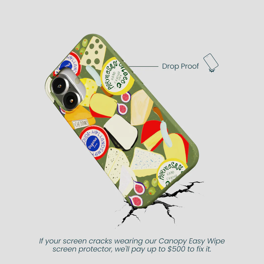 Forest Floor Cheese Spread iPhone 16 Case - Image 5