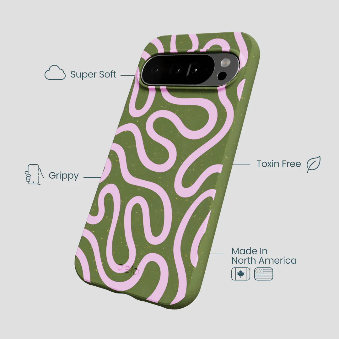 Forest Floor Cotton Curls Google Pixel 10 Pro XL Case - Image 4