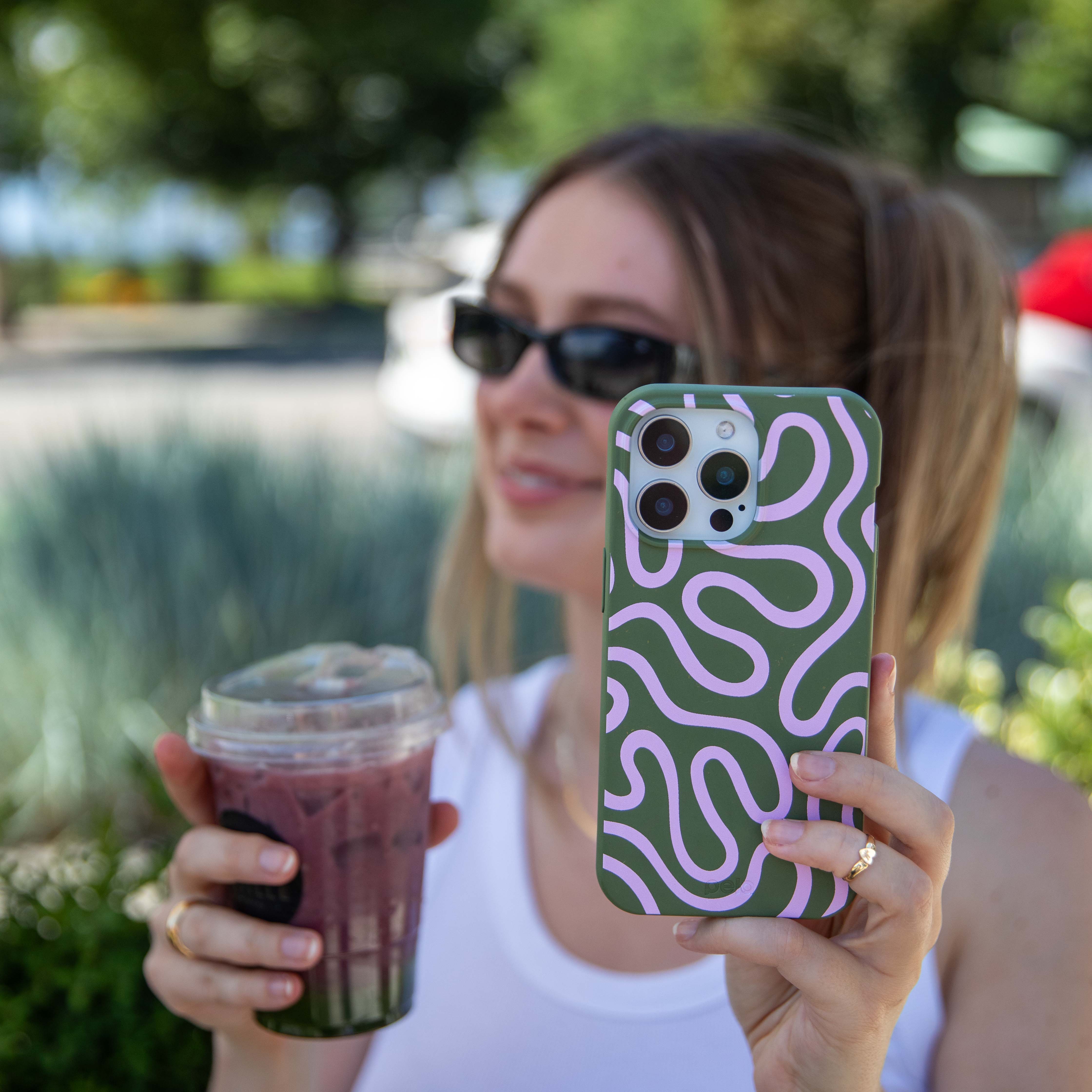 Forest Floor Cotton Curls Google Pixel 6 Case - Image 2
