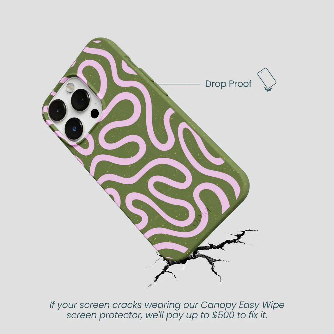 Forest Floor Cotton Curls iPhone 13 Pro Case - Image 5