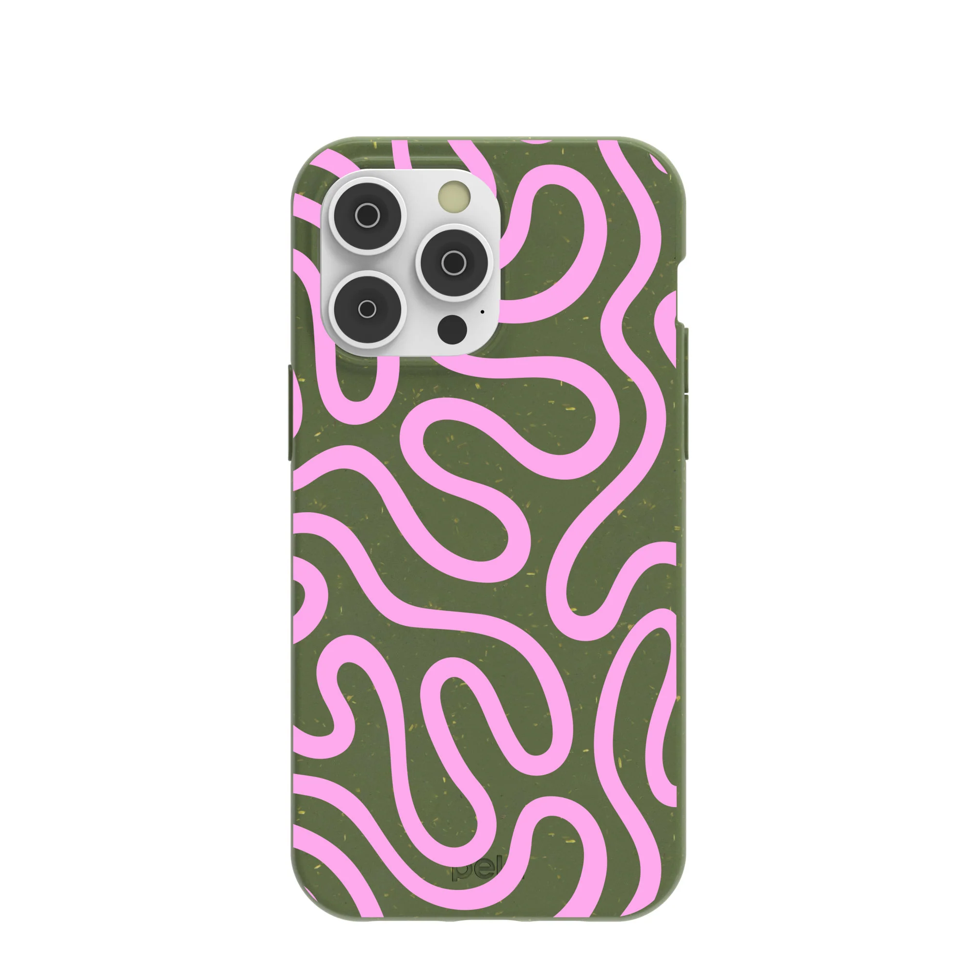 Forest Floor Cotton Curls iPhone 14 Pro Max Case