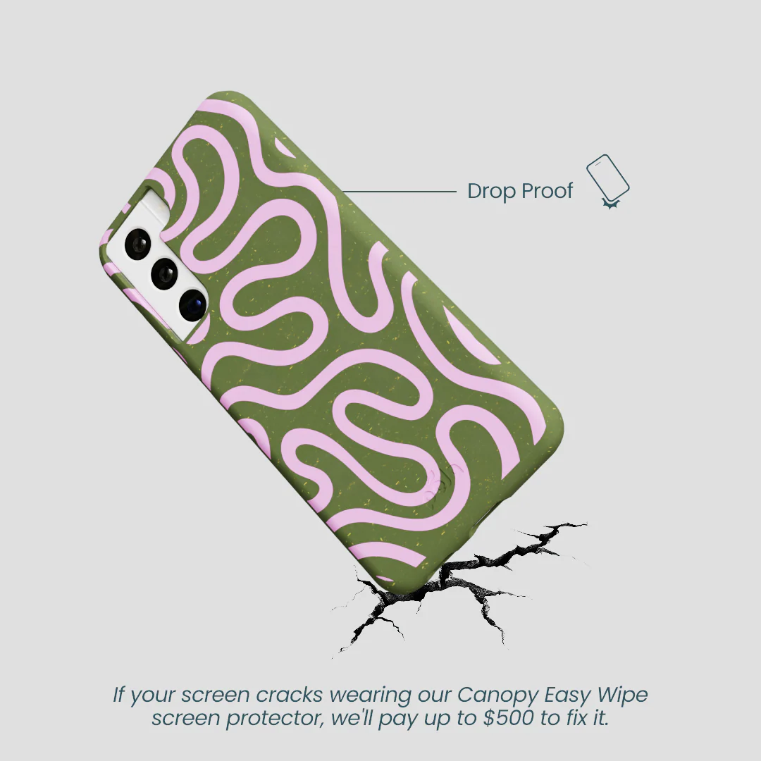 Forest Floor Cotton Curls Samsung Galaxy S22 Case - Image 5