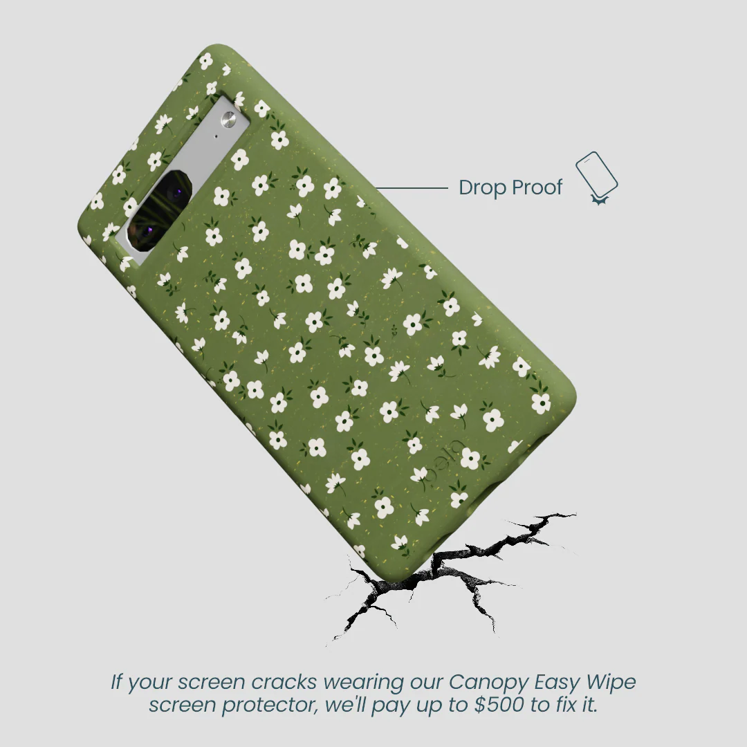Forest Floor Ditzy Greens Google Pixel 7 Case - Image 5