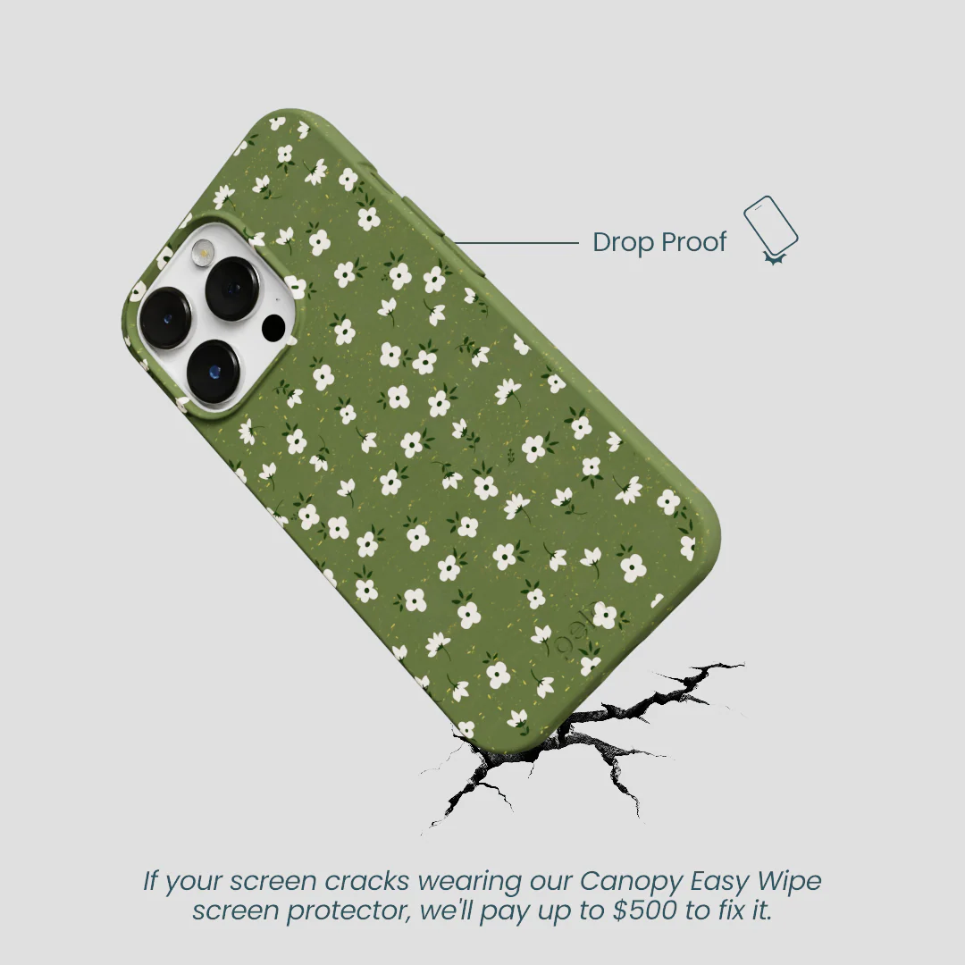 Forest Floor Ditzy Greens iPhone 13 Pro Case - Image 5
