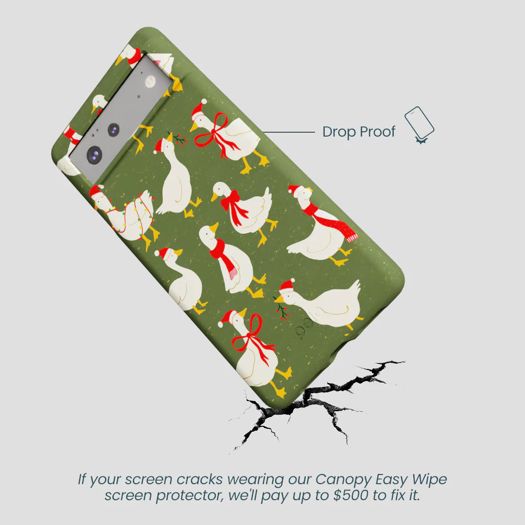 Forest Floor Duck the Halls Google Pixel 6a Case - Image 5