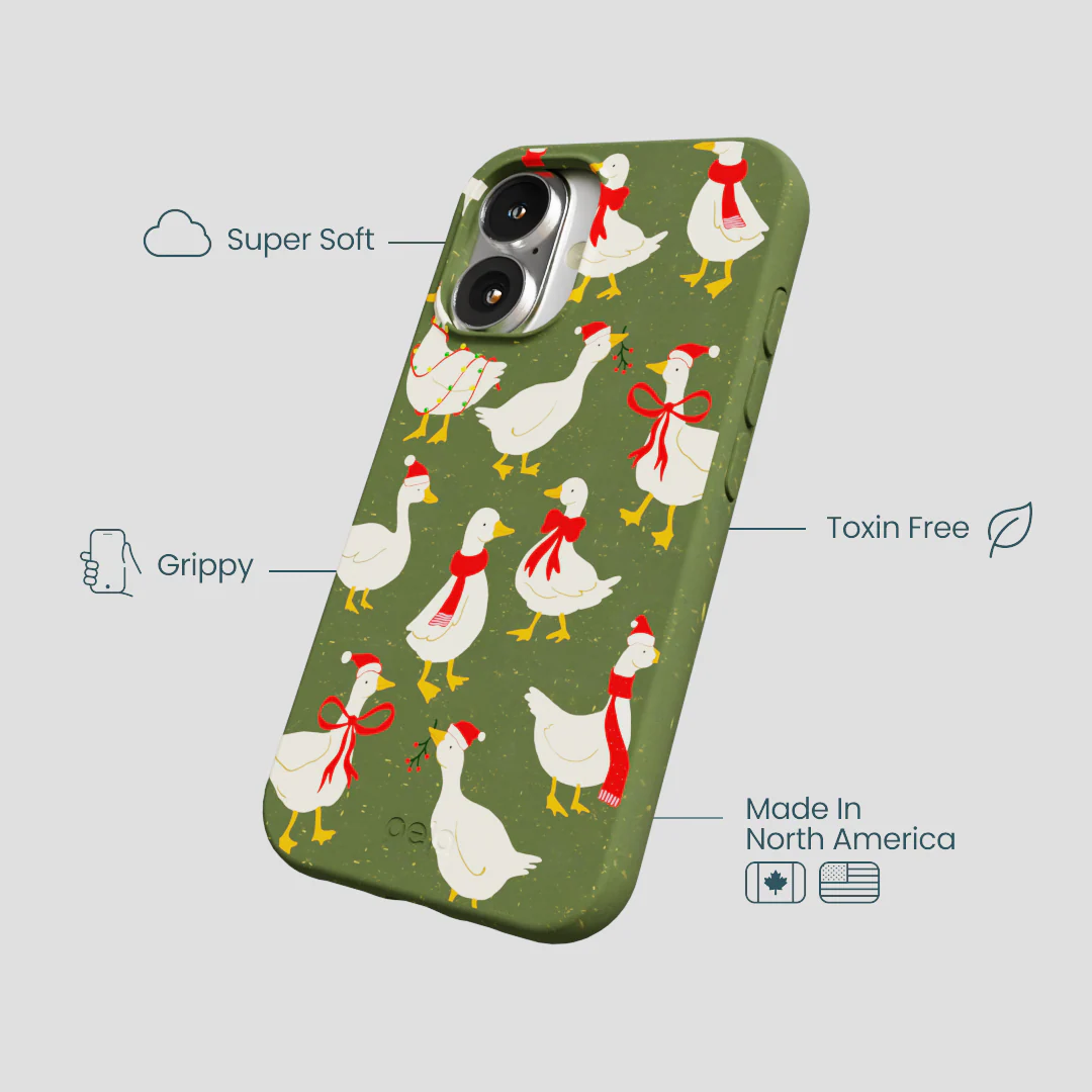 Forest Floor Duck the Halls iPhone 16 Case - Image 4