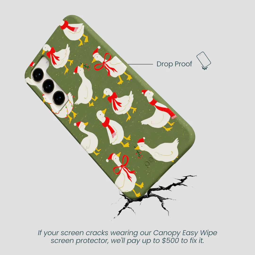 Forest Floor Duck the Halls Samsung Galaxy S24+(Plus) Case - Image 5