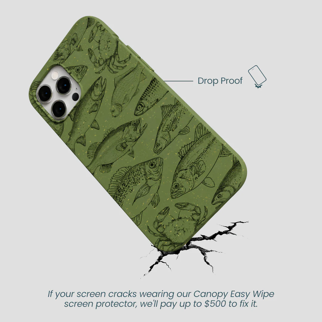 Forest Floor Fishing Lodge iPhone 12 Pro Max Case - Image 5