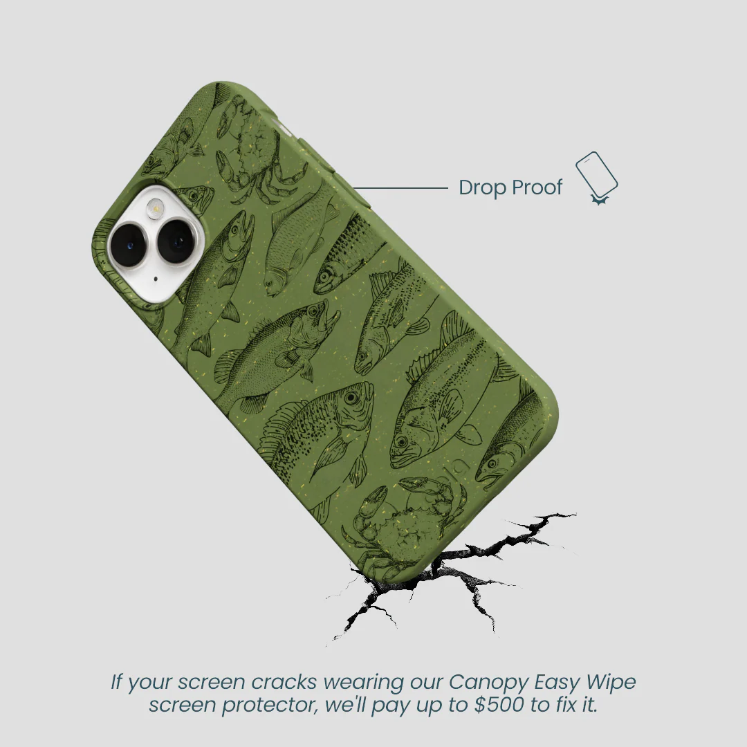Forest Floor Fishing Lodge iPhone 13 Case - Image 5