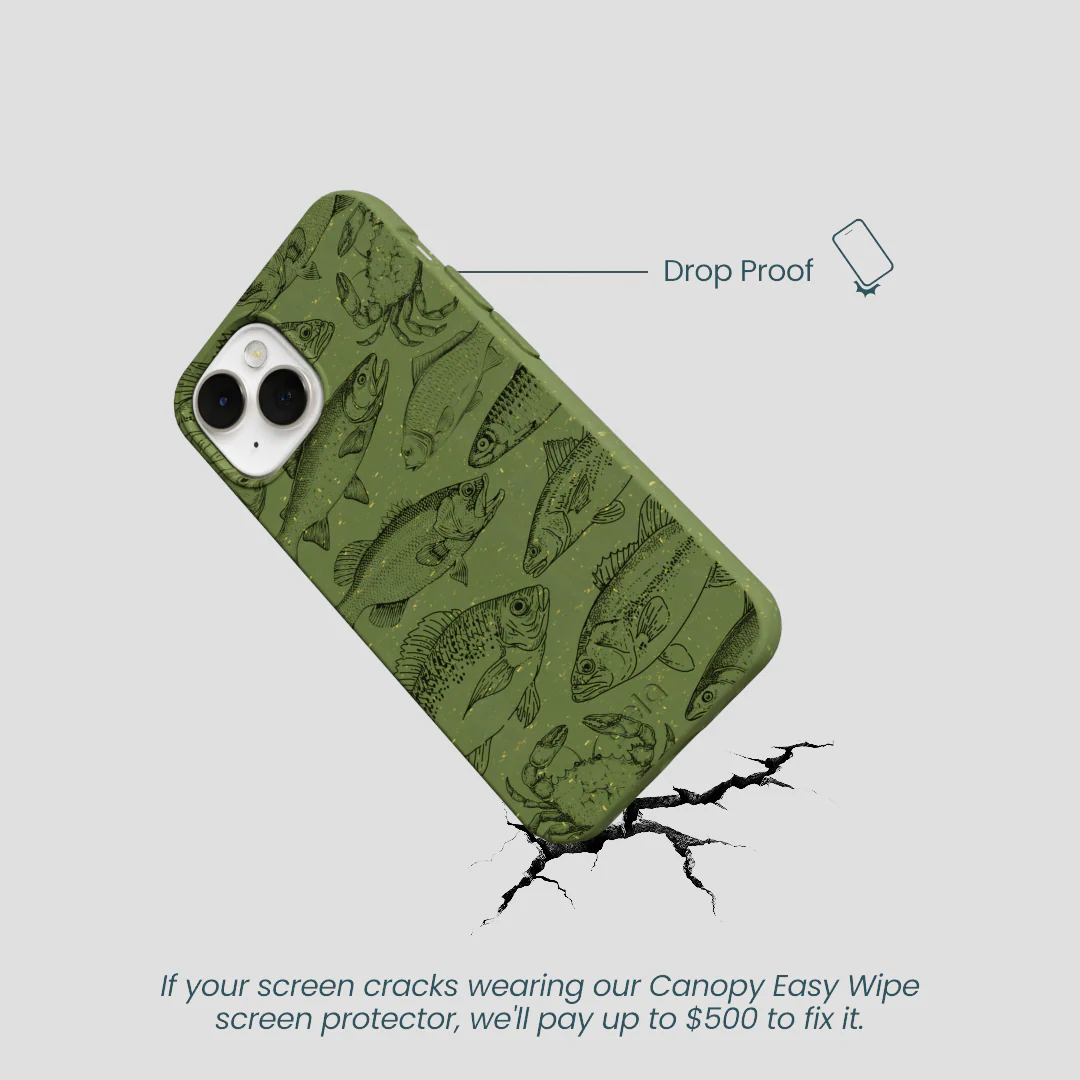 Forest Floor Fishing Lodge iPhone 13 Mini Case - Image 5