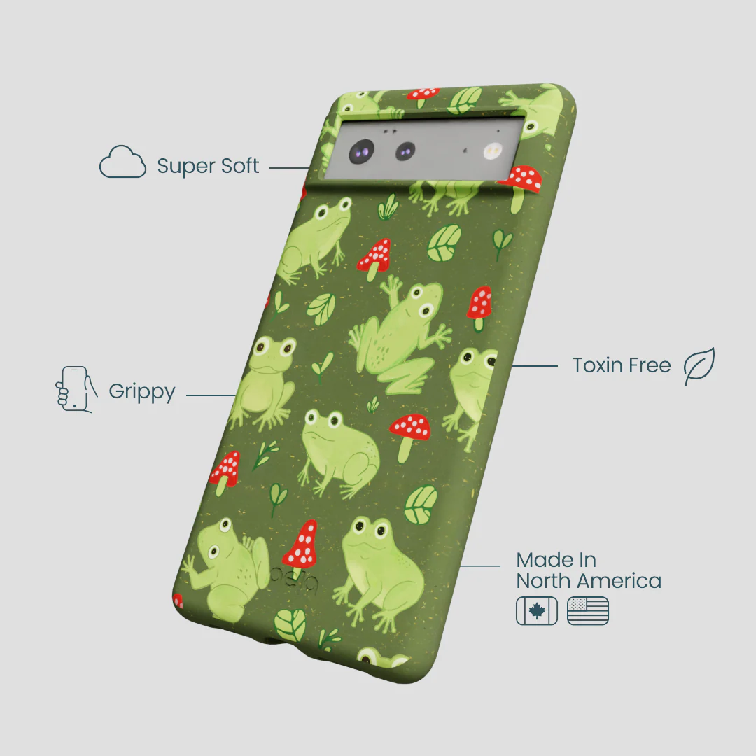 Forest Floor Frog Folk Google Pixel 6 Case - Image 4