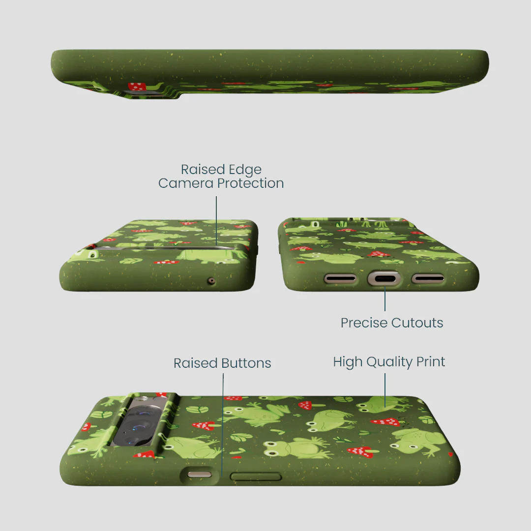 Forest Floor Frog Folk Google Pixel 8 Pro Case - Image 3