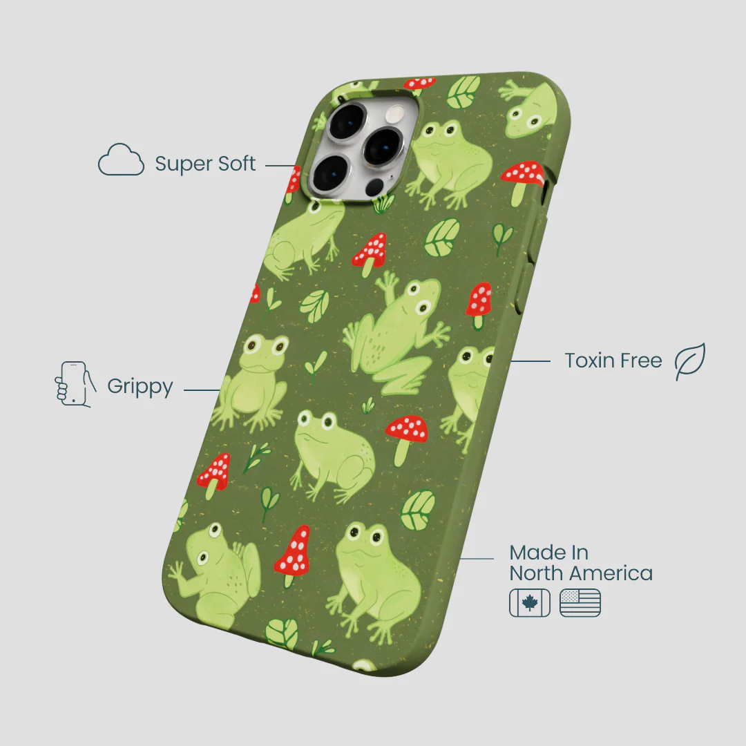 Forest Floor Frog Folk iPhone 12 Pro Max Case - Image 4