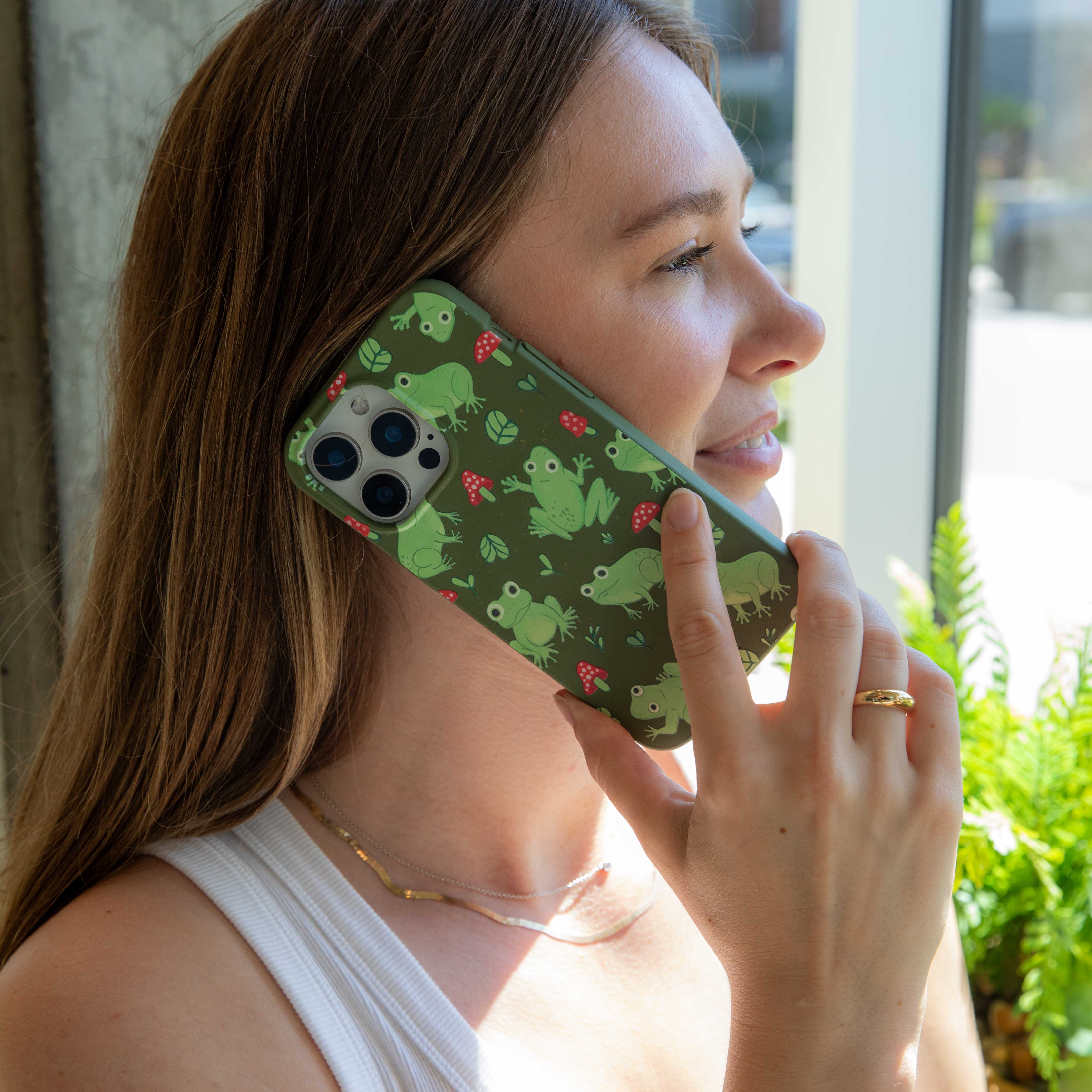 Forest Floor Frog Folk iPhone 14 Plus Case - Image 9