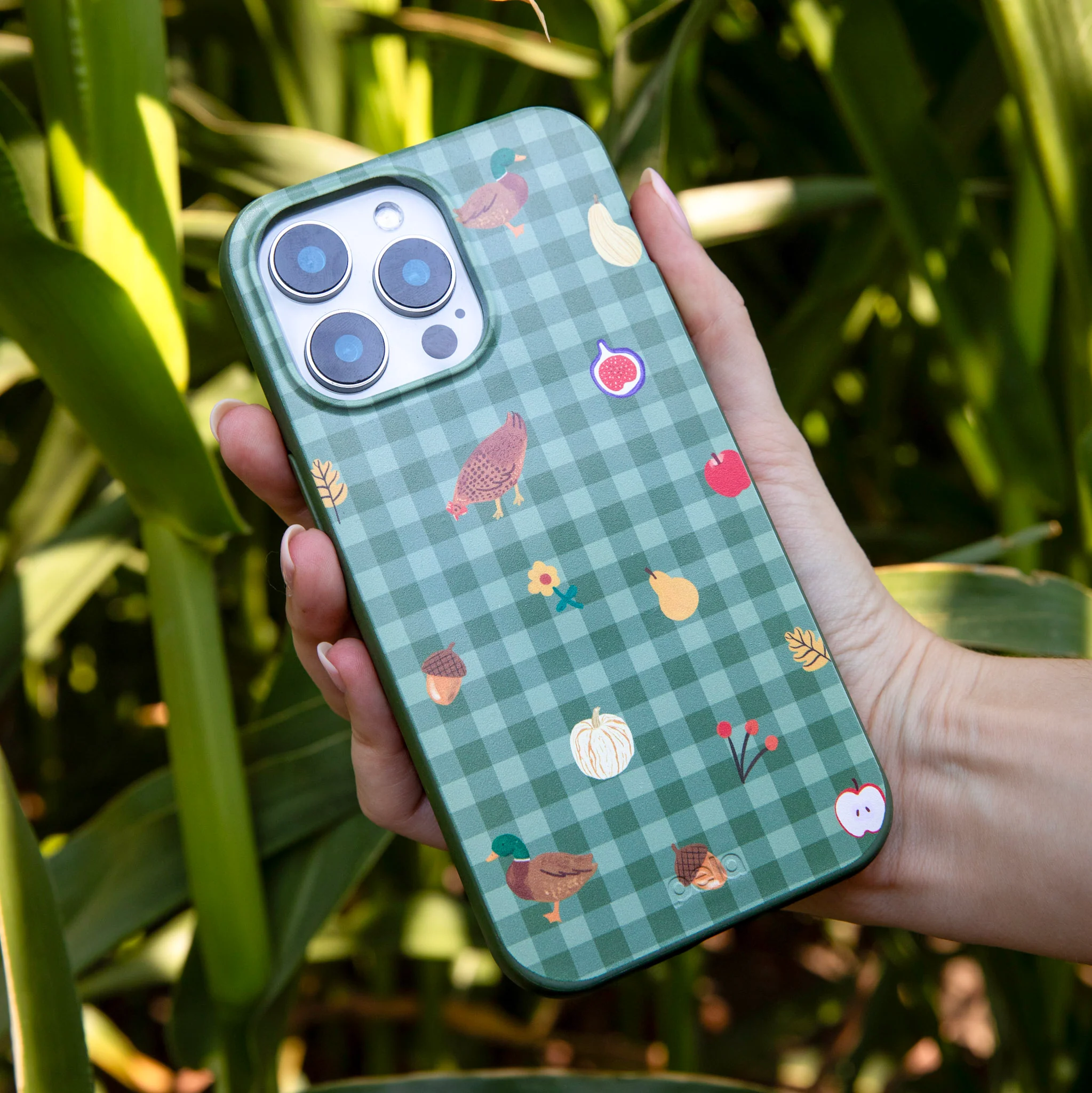 Forest Floor Harvest Folk iPhone 11 Case - Image 2